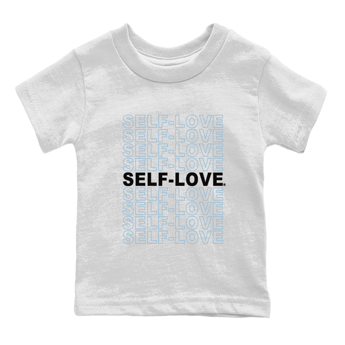 Self Love Kids Tops - Air Jordan 7 Chambray