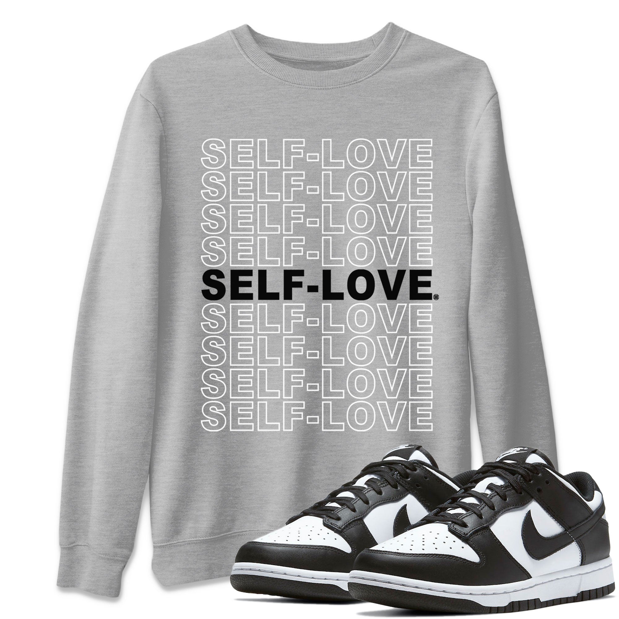 Self Love Unisex Tops - Dunk Panda