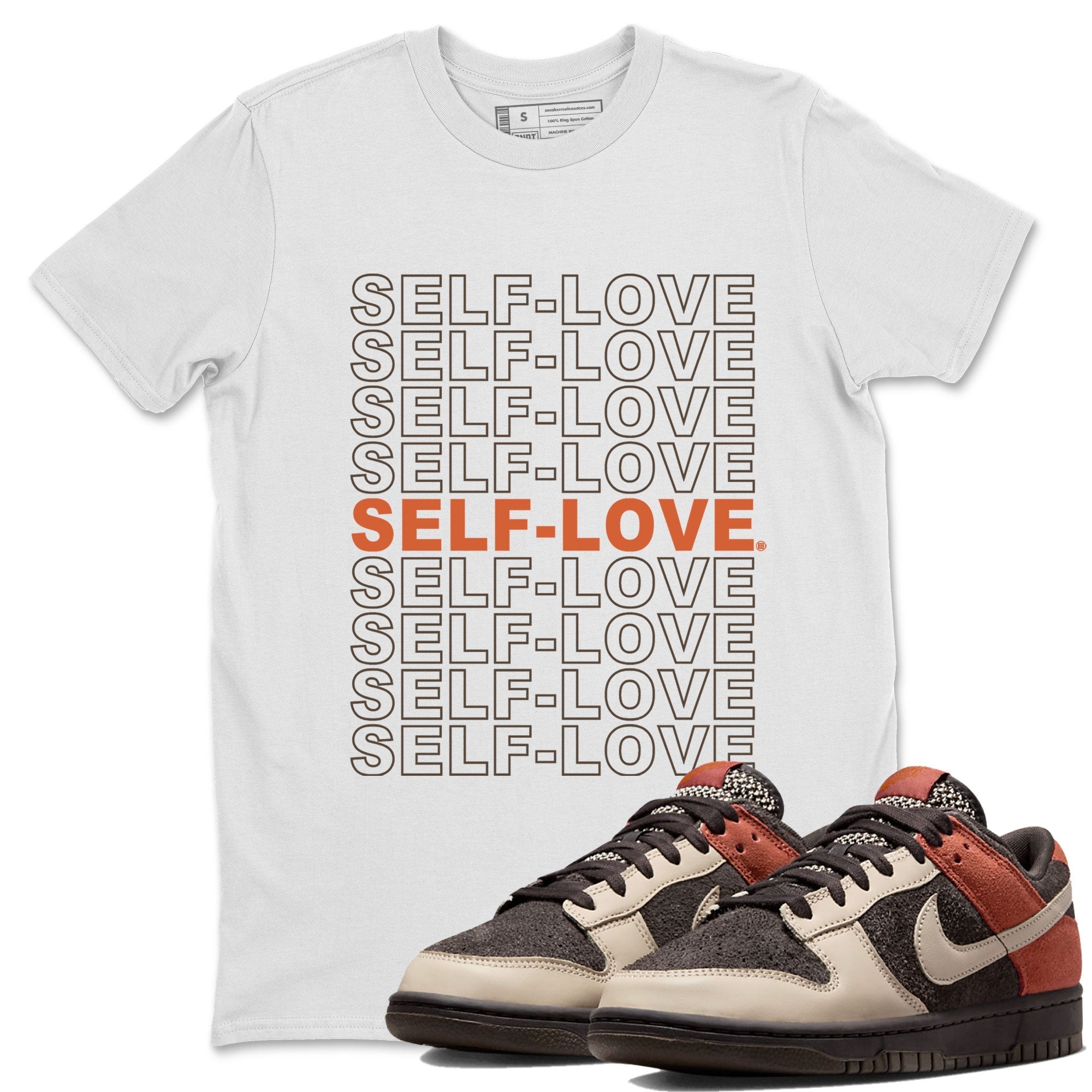 Self Love snkmatch Tee - Dunk Red Panda
