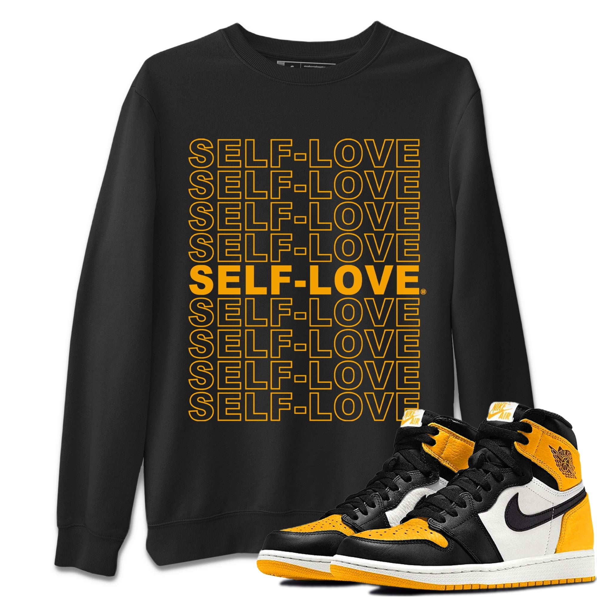 Self Love Unisex Tops - Air Jordan 1 Taxi