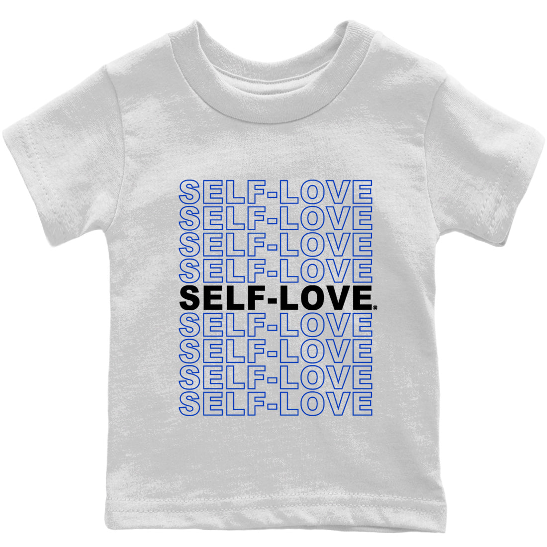 Self Love Kids Tops - Air Jordan 12 Hyper Royal