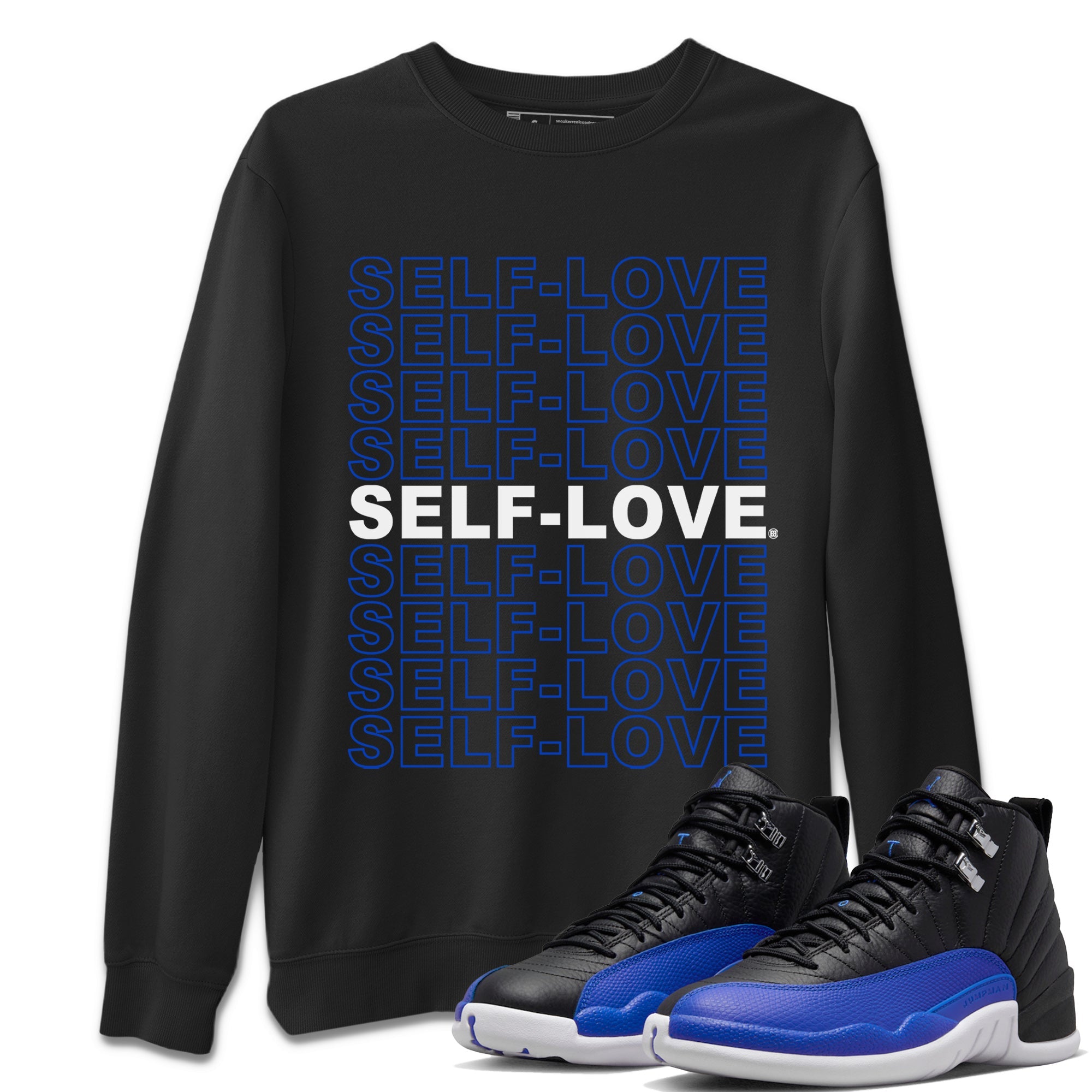 Self Love Unisex Tops - Air Jordan 12 Hyper Royal