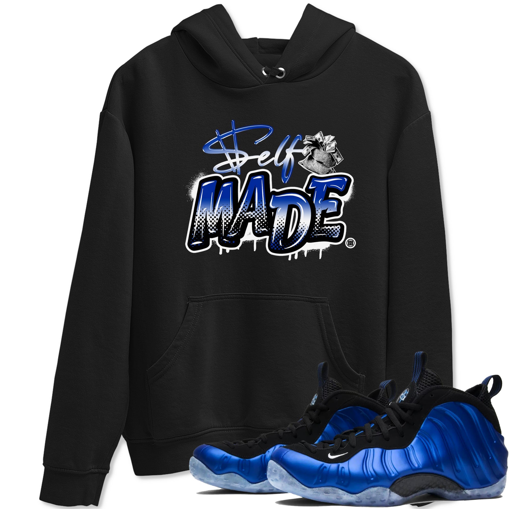 Self Made snkmatch Tees - Air Foamposite One Royal