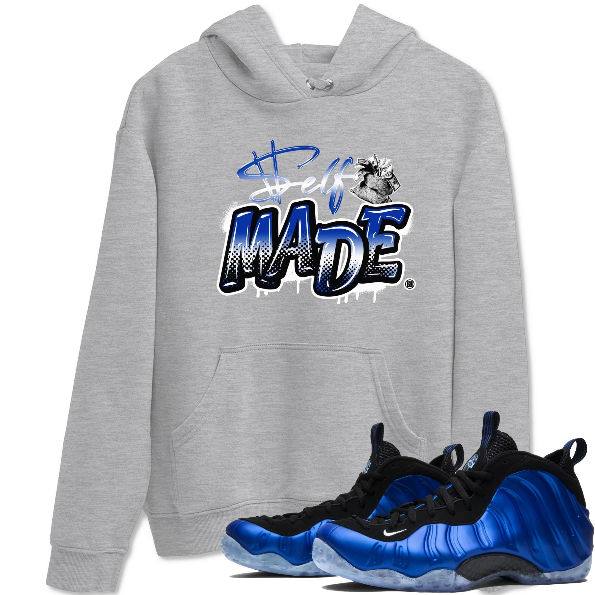 Self Made snkmatch Tees - Air Foamposite One Royal