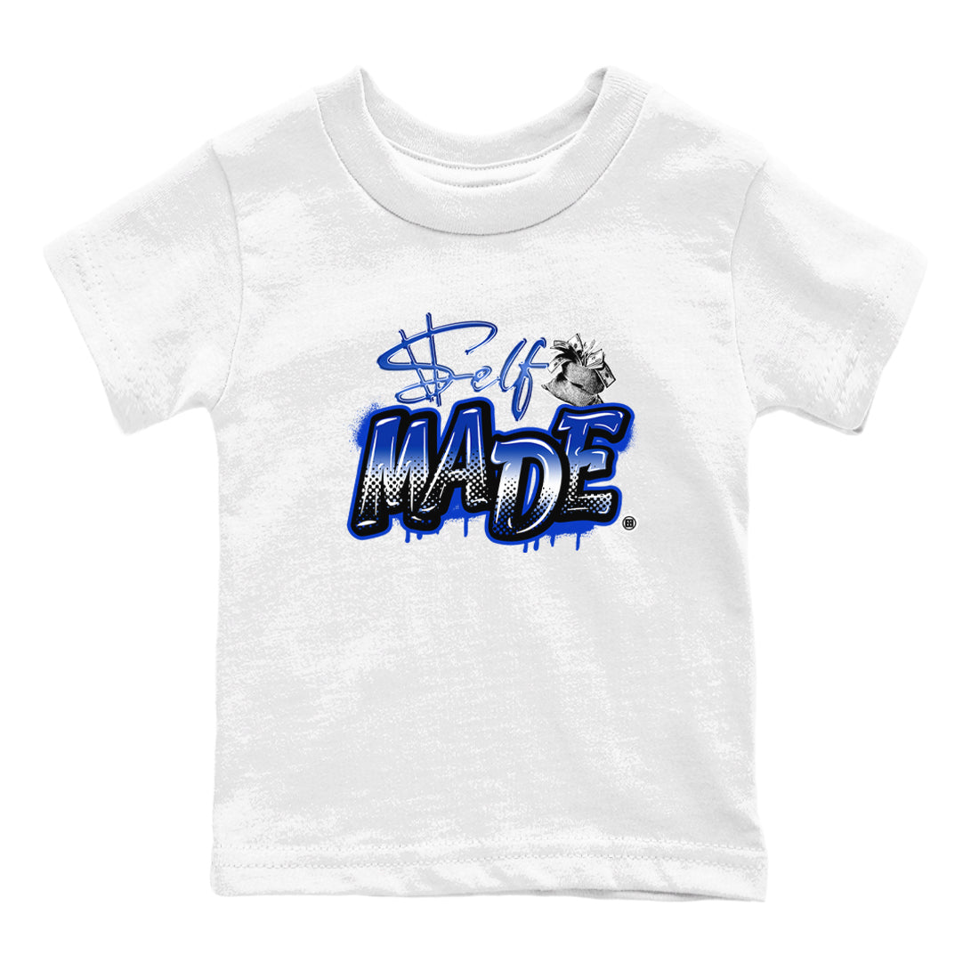 Self Made snkmatch Tees Kids - Air Foamposite One Royal