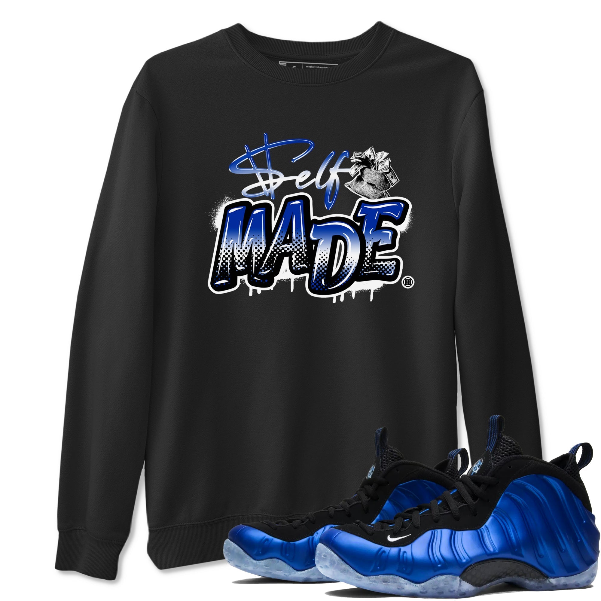 Self Made snkmatch Tees - Air Foamposite One Royal