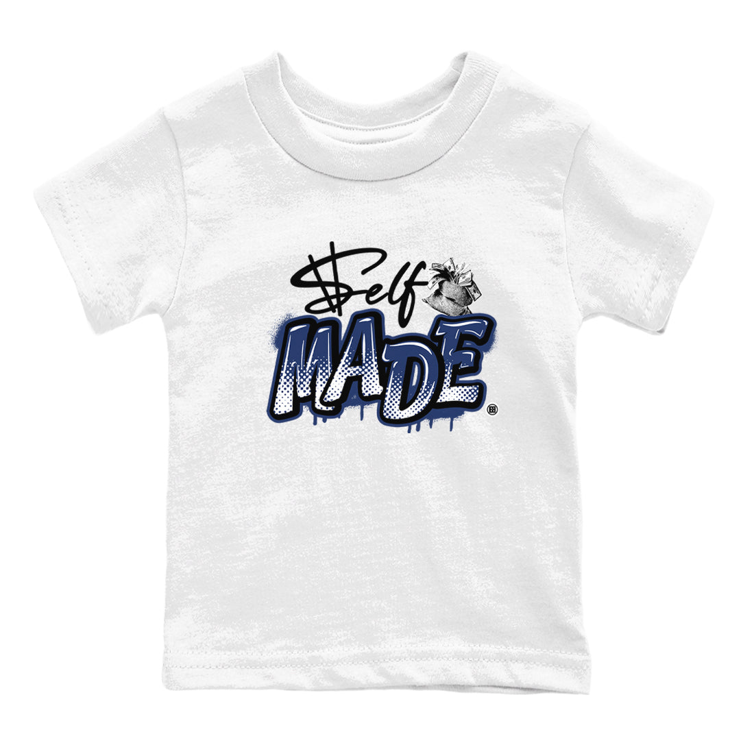 Self Made snkmatch Tees Kids - Air Jordan 1 Midnight Navy