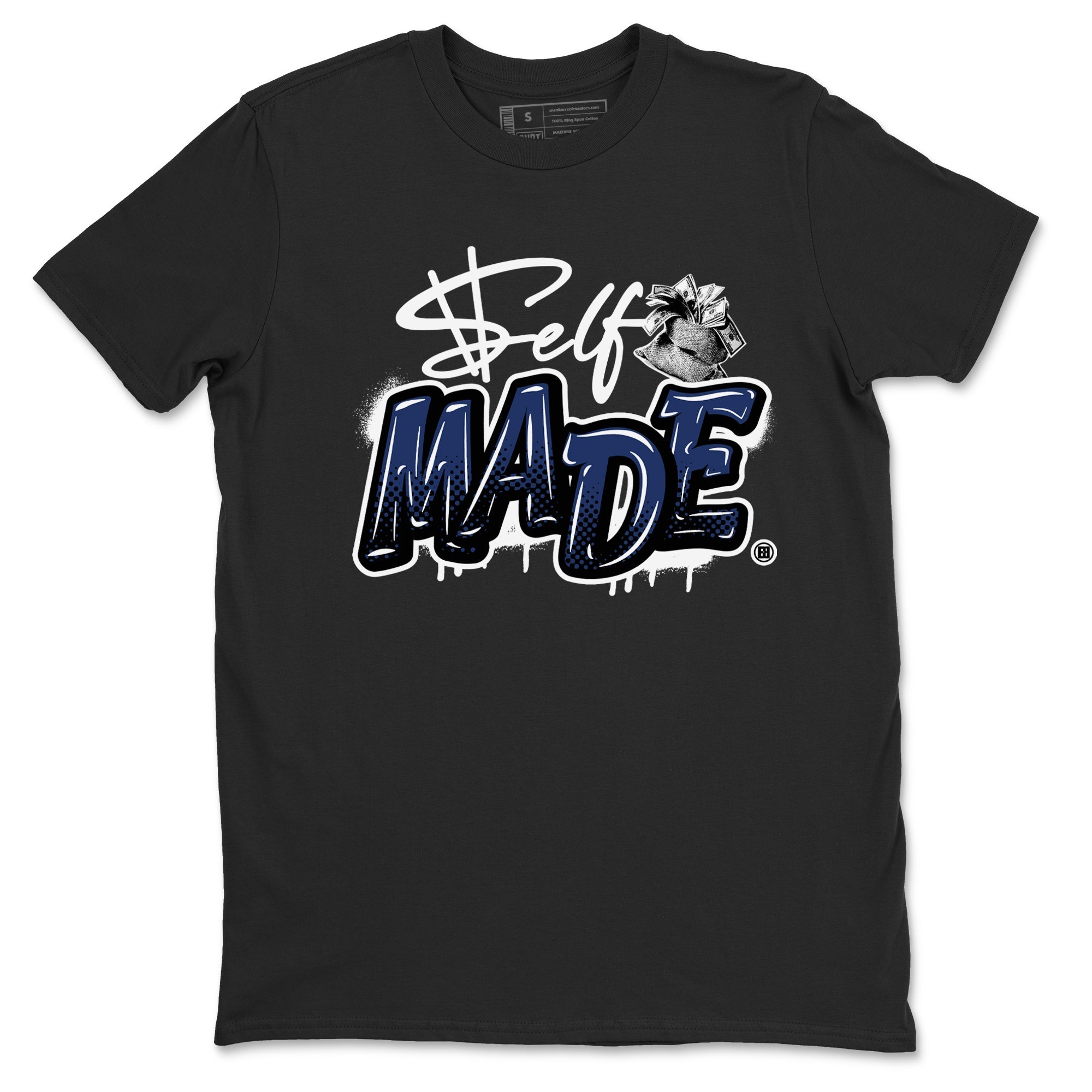 Self Made snkmatch Tees - Air Jordan 1 Midnight Navy