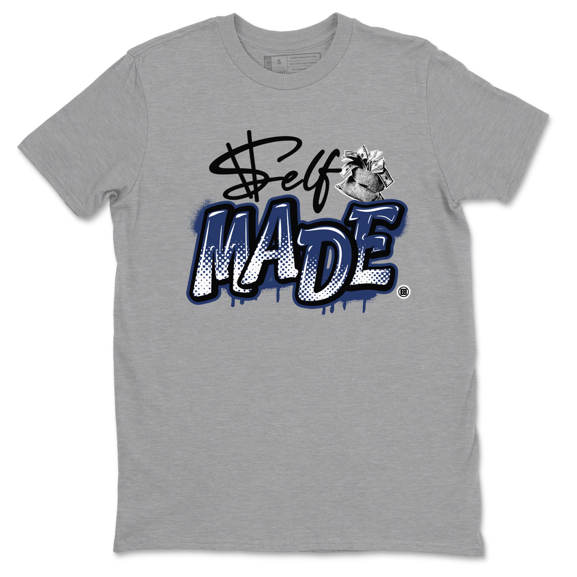 Self Made snkmatch Tees - Air Jordan 1 Midnight Navy