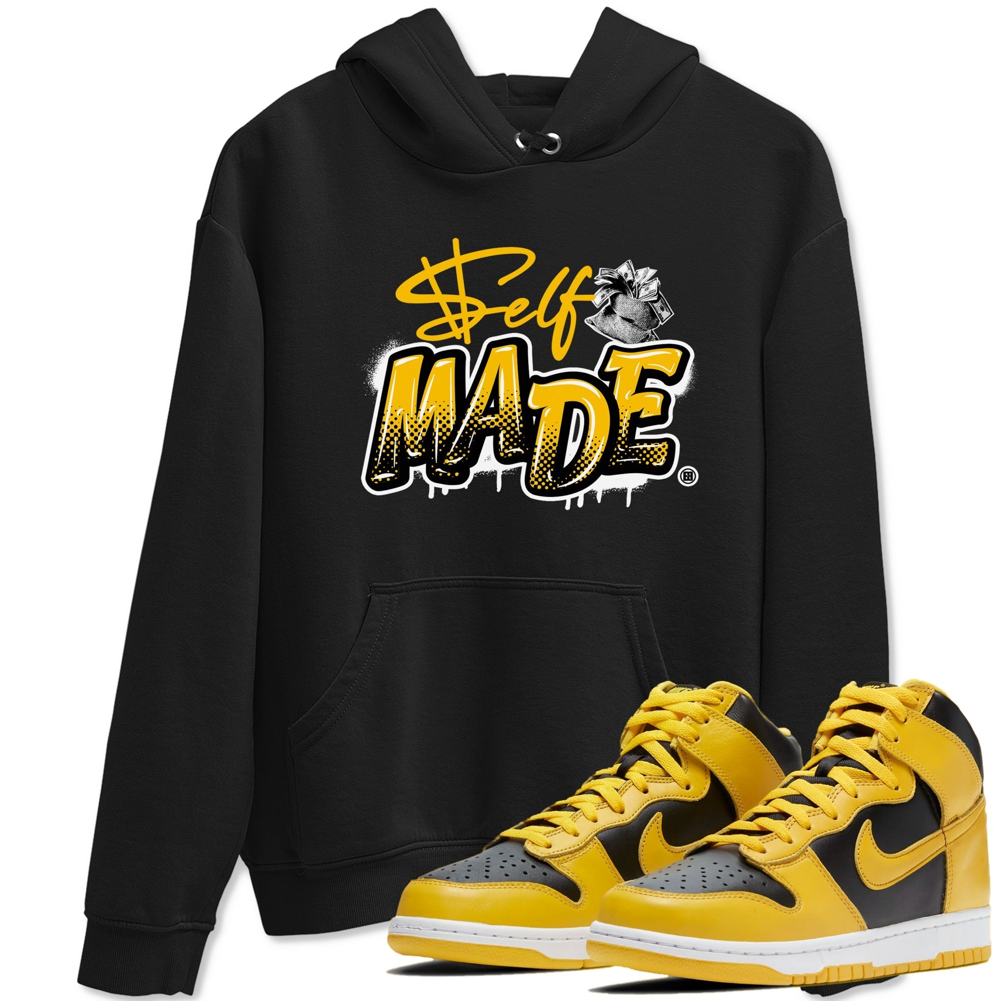 Self Made snkmatch Tees - Dunk High Pollen