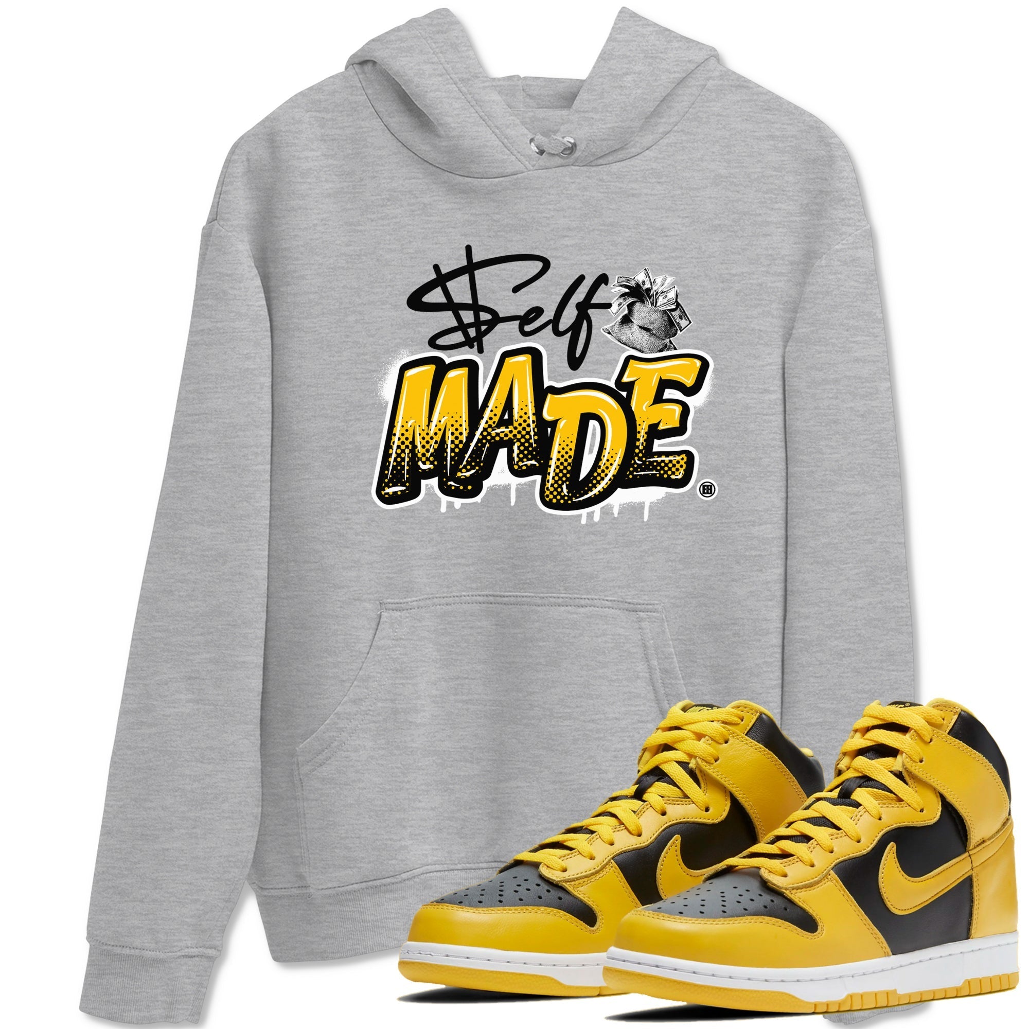 Self Made snkmatch Tees - Dunk High Pollen