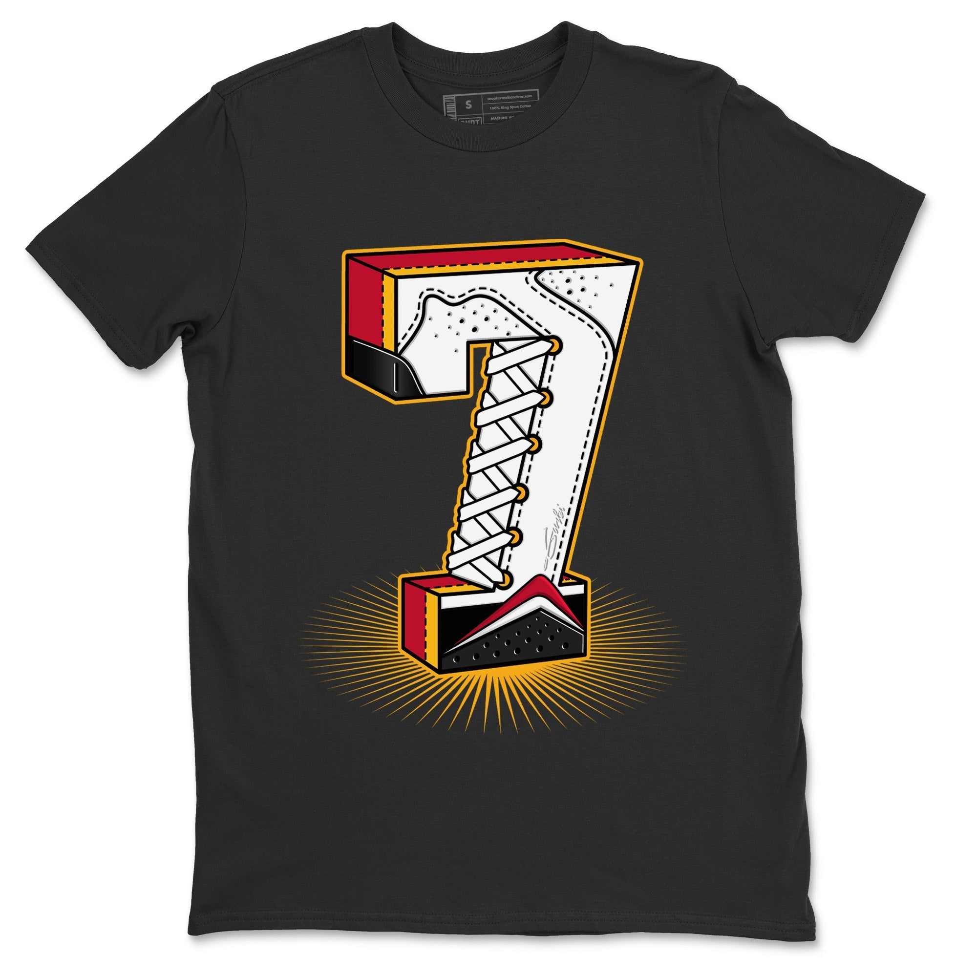 Seven Statue Unisex Tops - Air Jordan 7 Cardinal