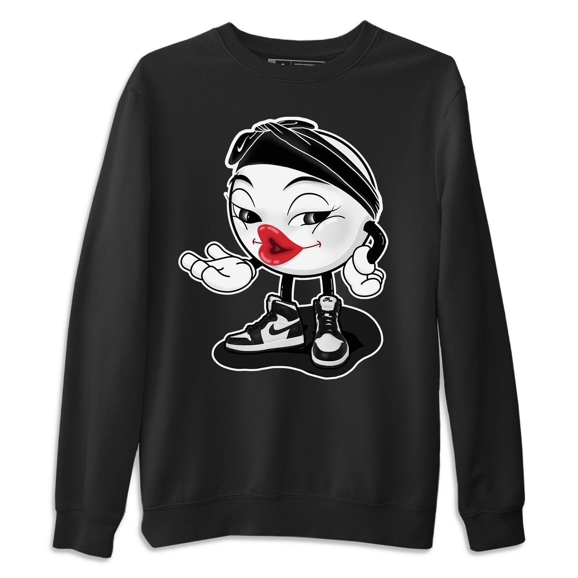 Sexy Chu Unisex Tops - Air Jordan 1 Black White