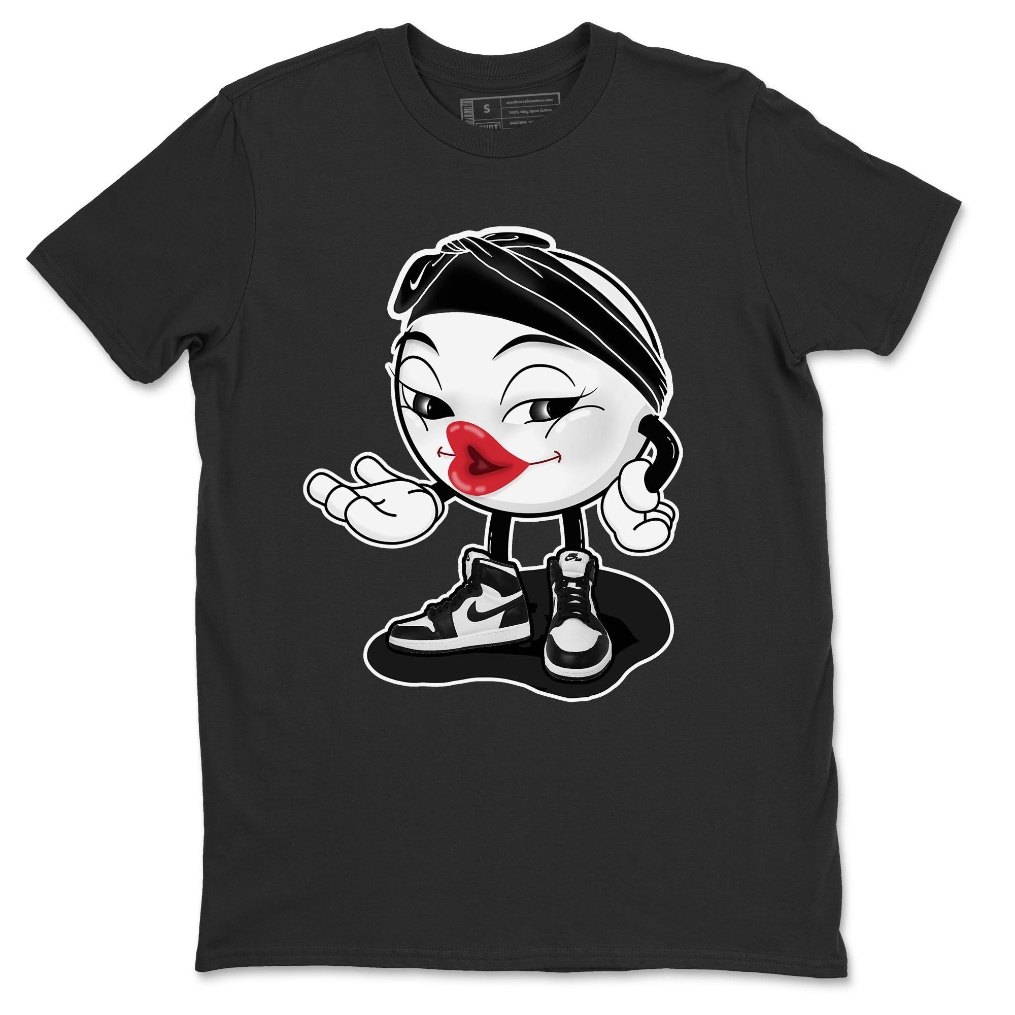Sexy Chu Unisex Tops - Air Jordan 1 Black White