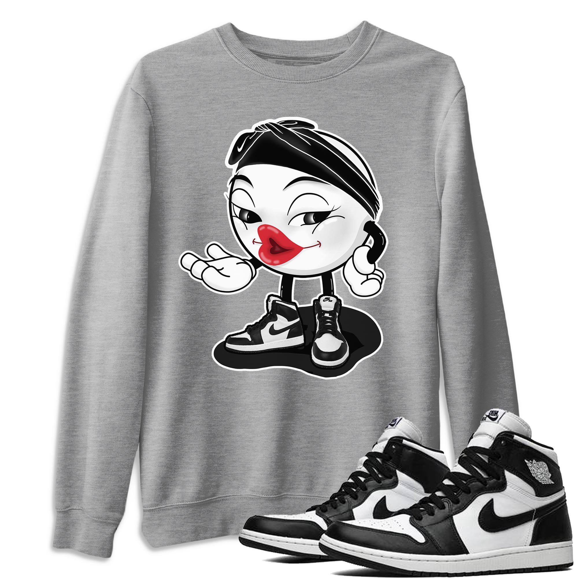 Sexy Chu Unisex Tops - Air Jordan 1 Black White
