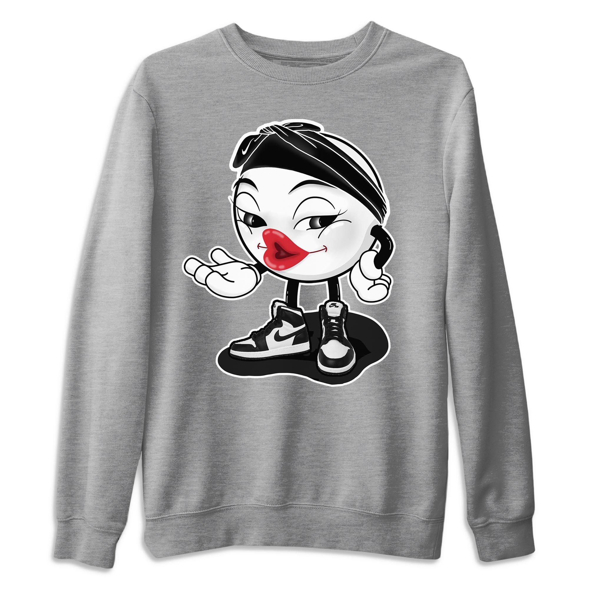 Sexy Chu Unisex Tops - Air Jordan 1 Black White