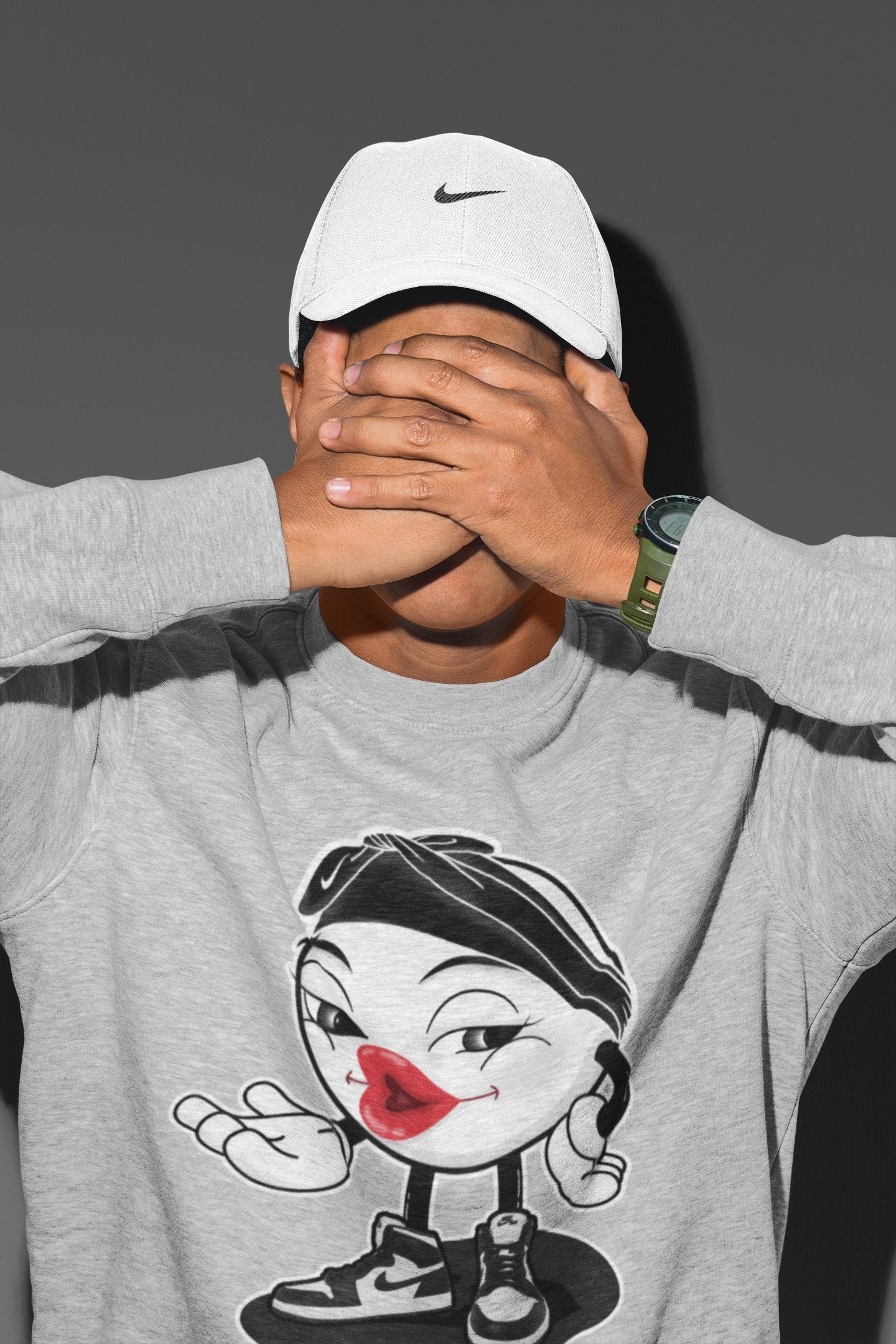 Sexy Chu Unisex Tops - Air Jordan 1 Black White