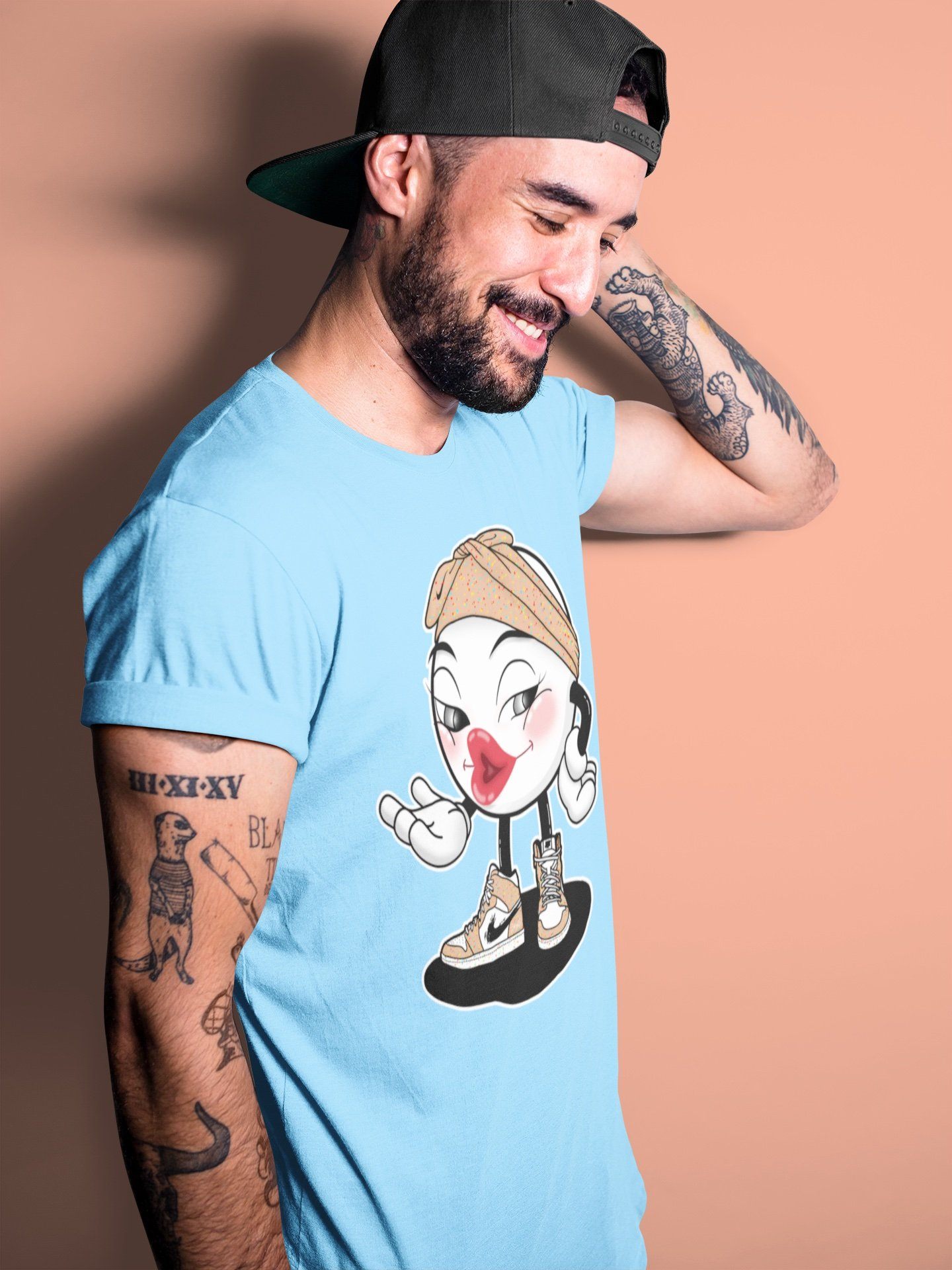 Sexy Chu Unisex Tops - Air Jordan 1 Brushstroke
