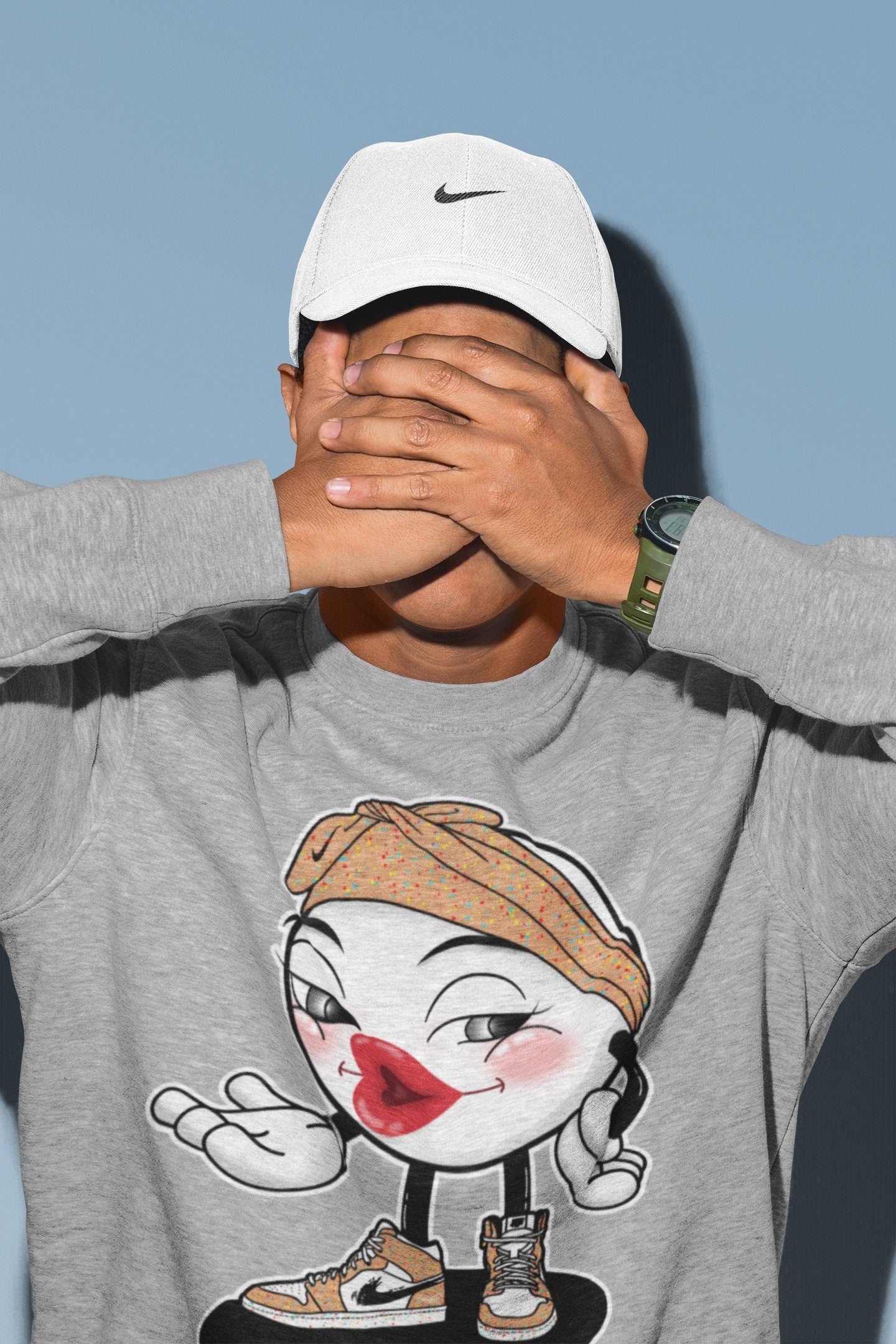 Sexy Chu Unisex Tops - Air Jordan 1 Brushstroke