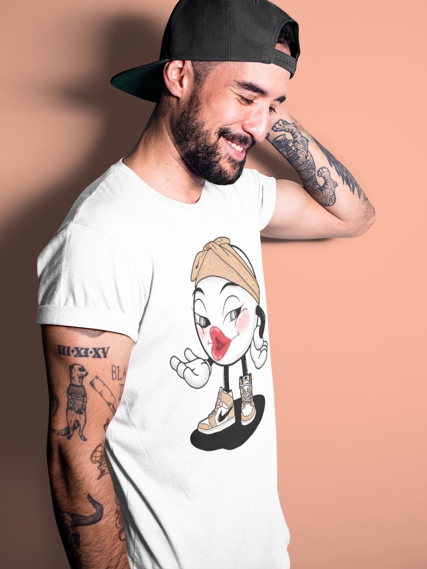 Sexy Chu Unisex Tops - Air Jordan 1 Brushstroke