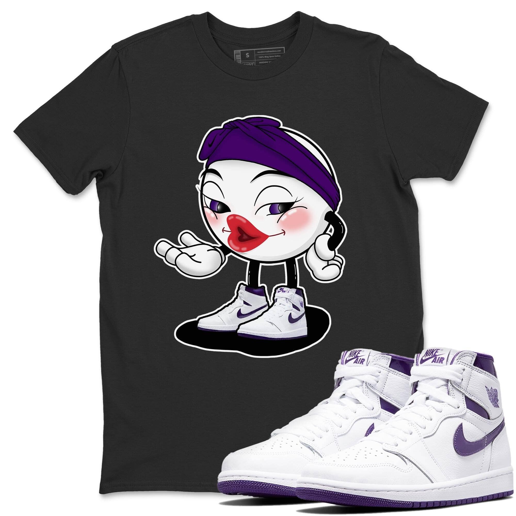 Sexy Chu Unisex Tops - Air Jordan 1 WMNS Court Purple