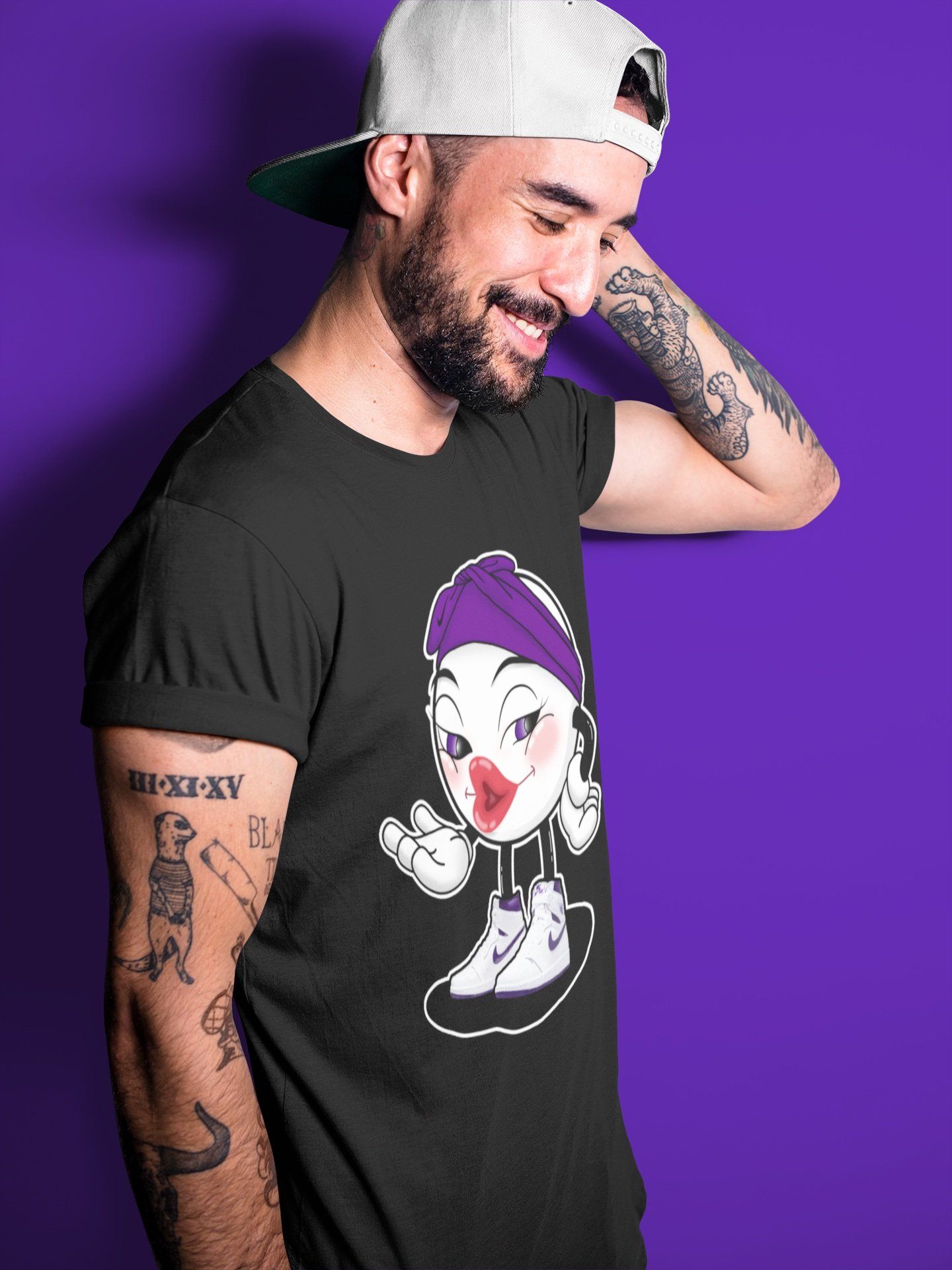 Sexy Chu Unisex Tops - Air Jordan 1 WMNS Court Purple