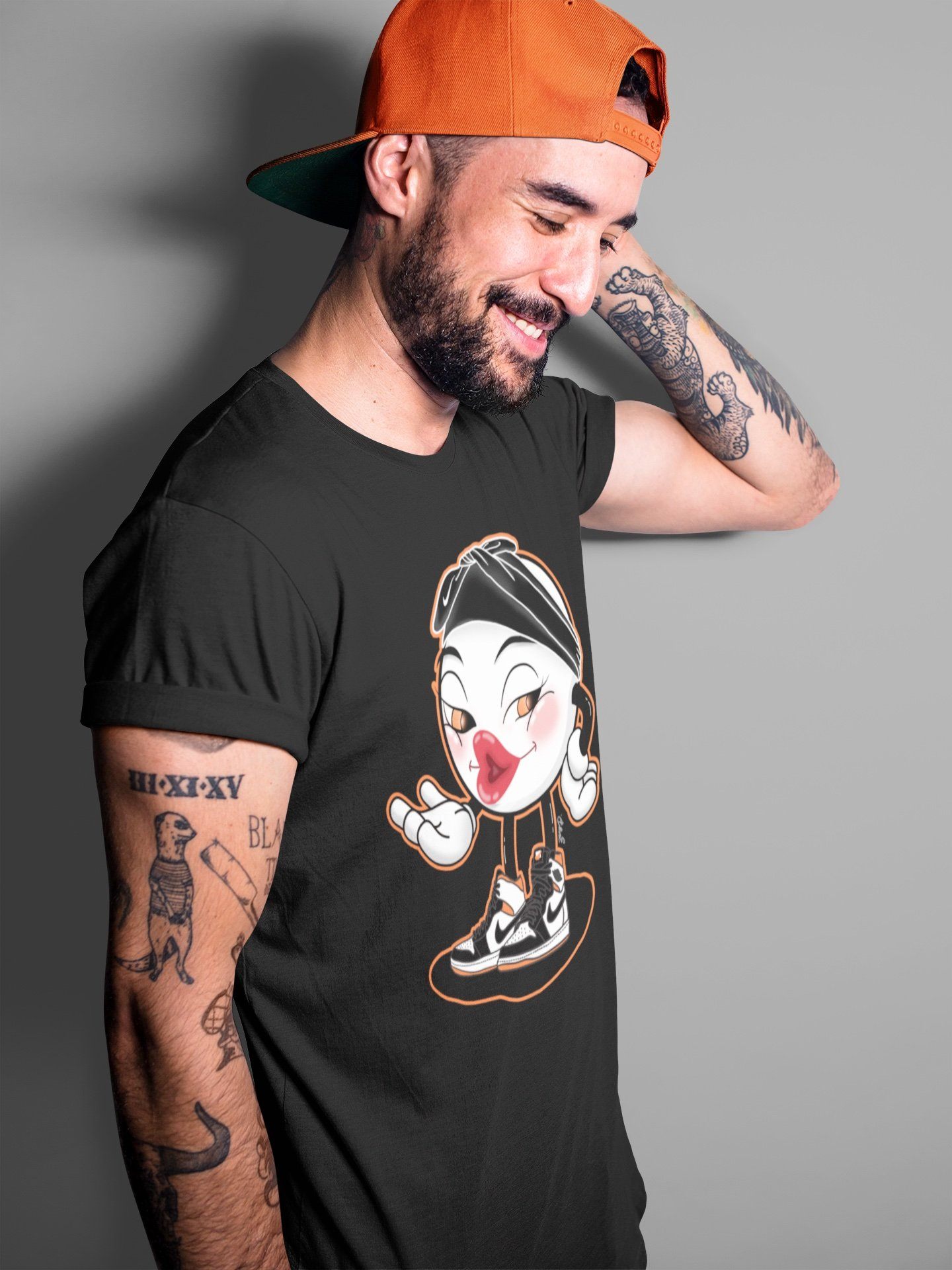 Sexy Chu Unisex Tops - Air Jordan 1 Electro Orange