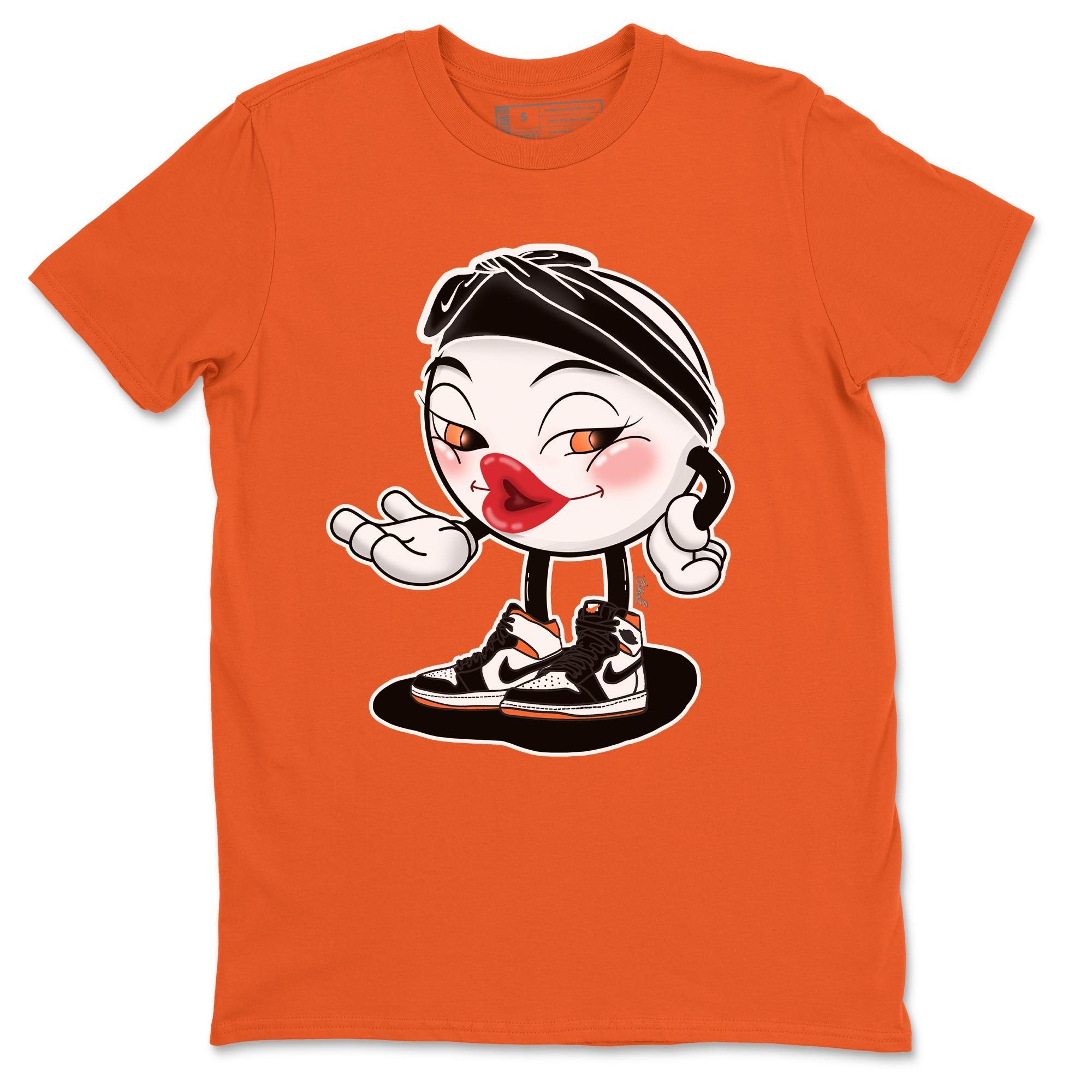 Sexy Chu Unisex Tops - Air Jordan 1 Electro Orange