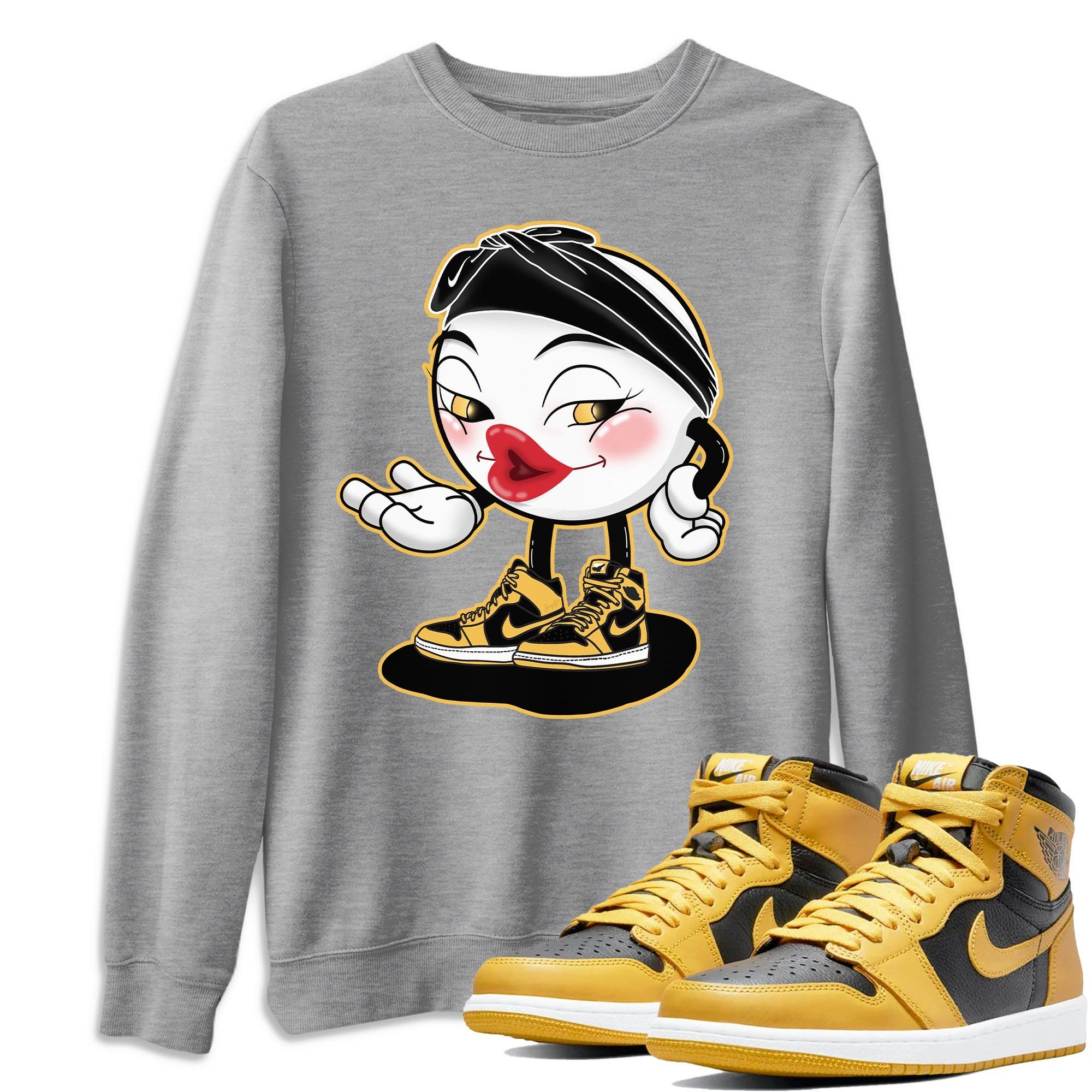 Sexy Chu Unisex Tops - Air Jordan 1 Pollen