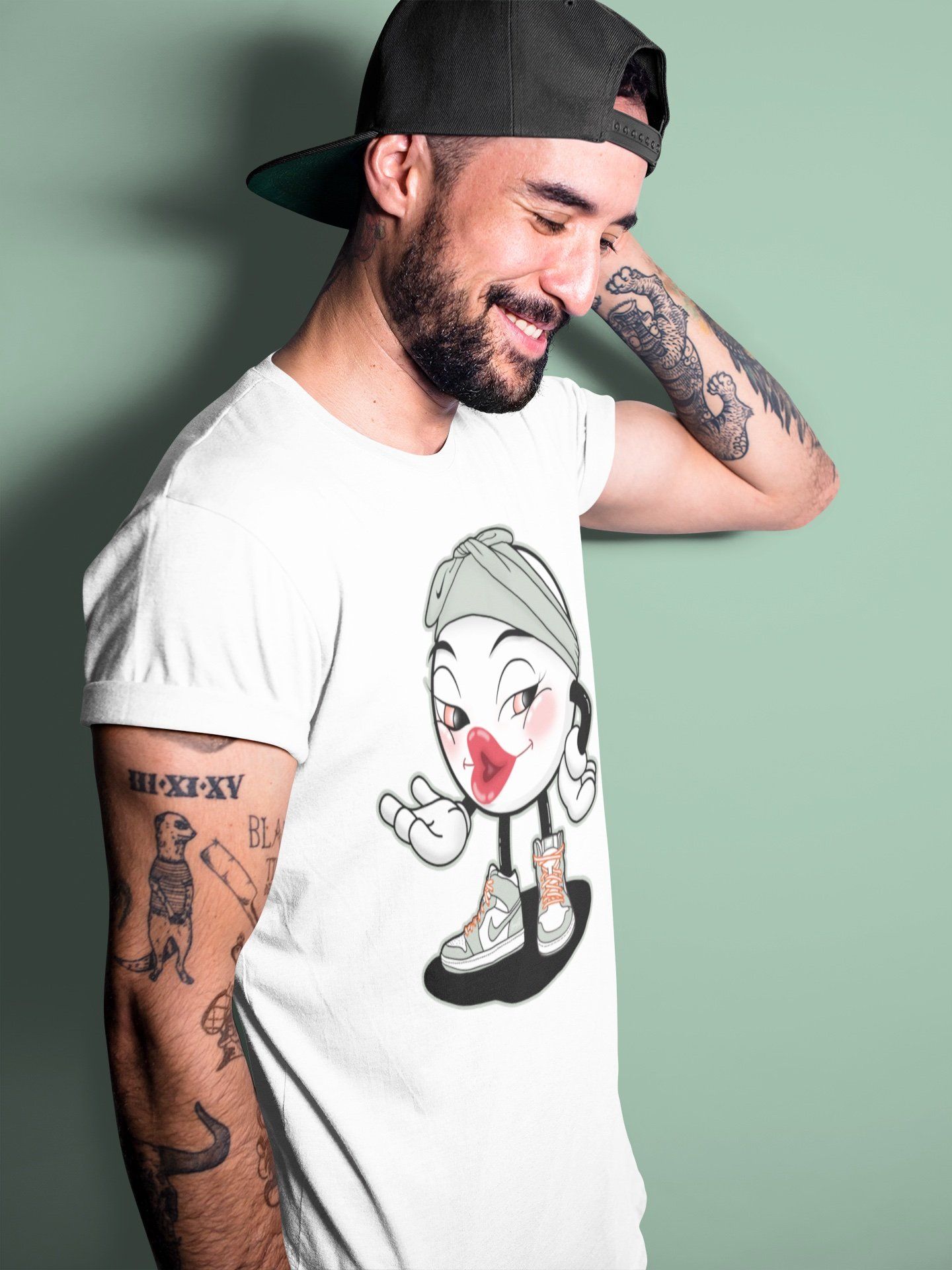 Sexy Chu Unisex Tops - Air Jordan 1 Seafoam
