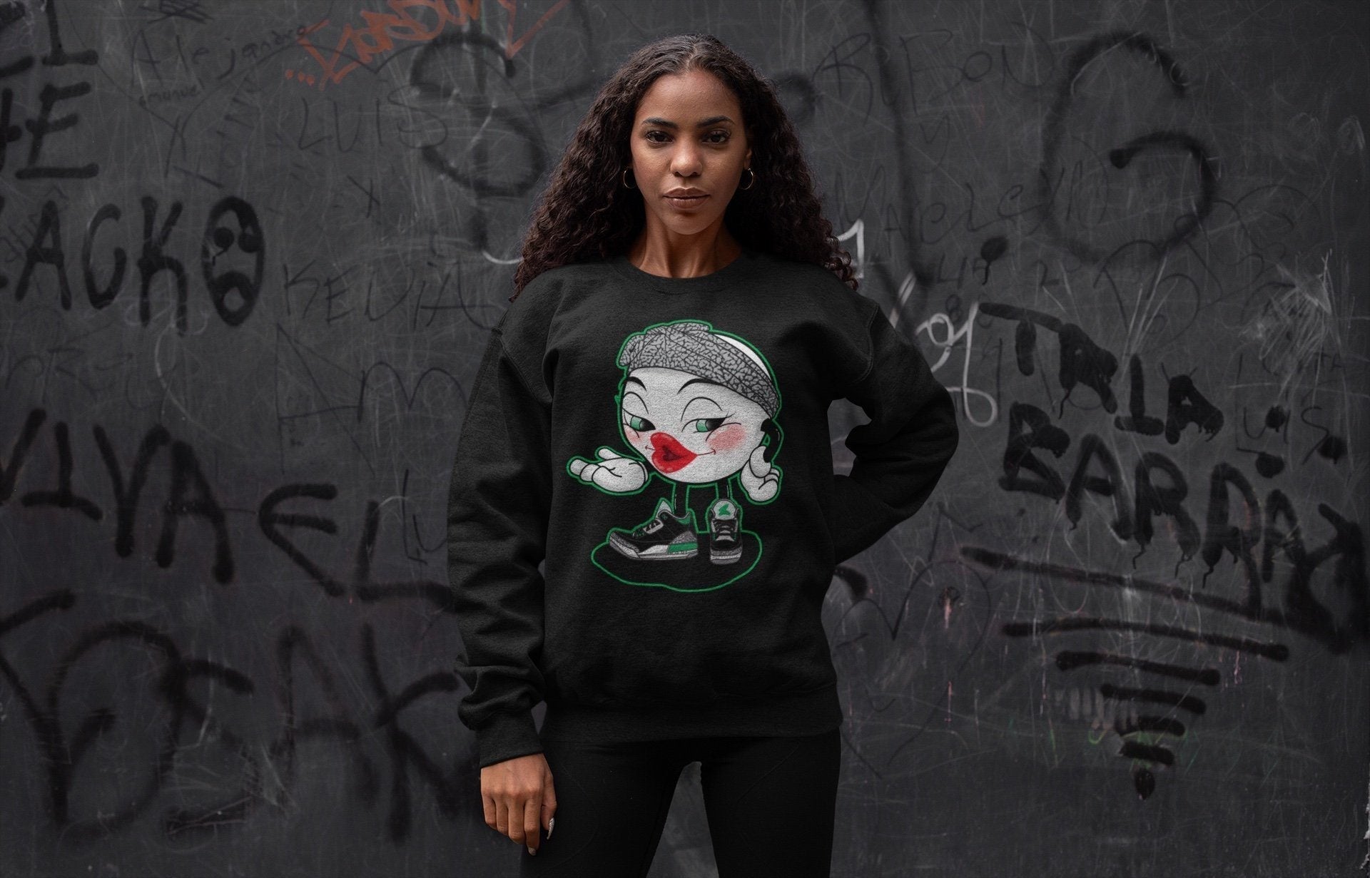 Sexy Chu Unisex Tops - Air Jordan 3 Pine Green