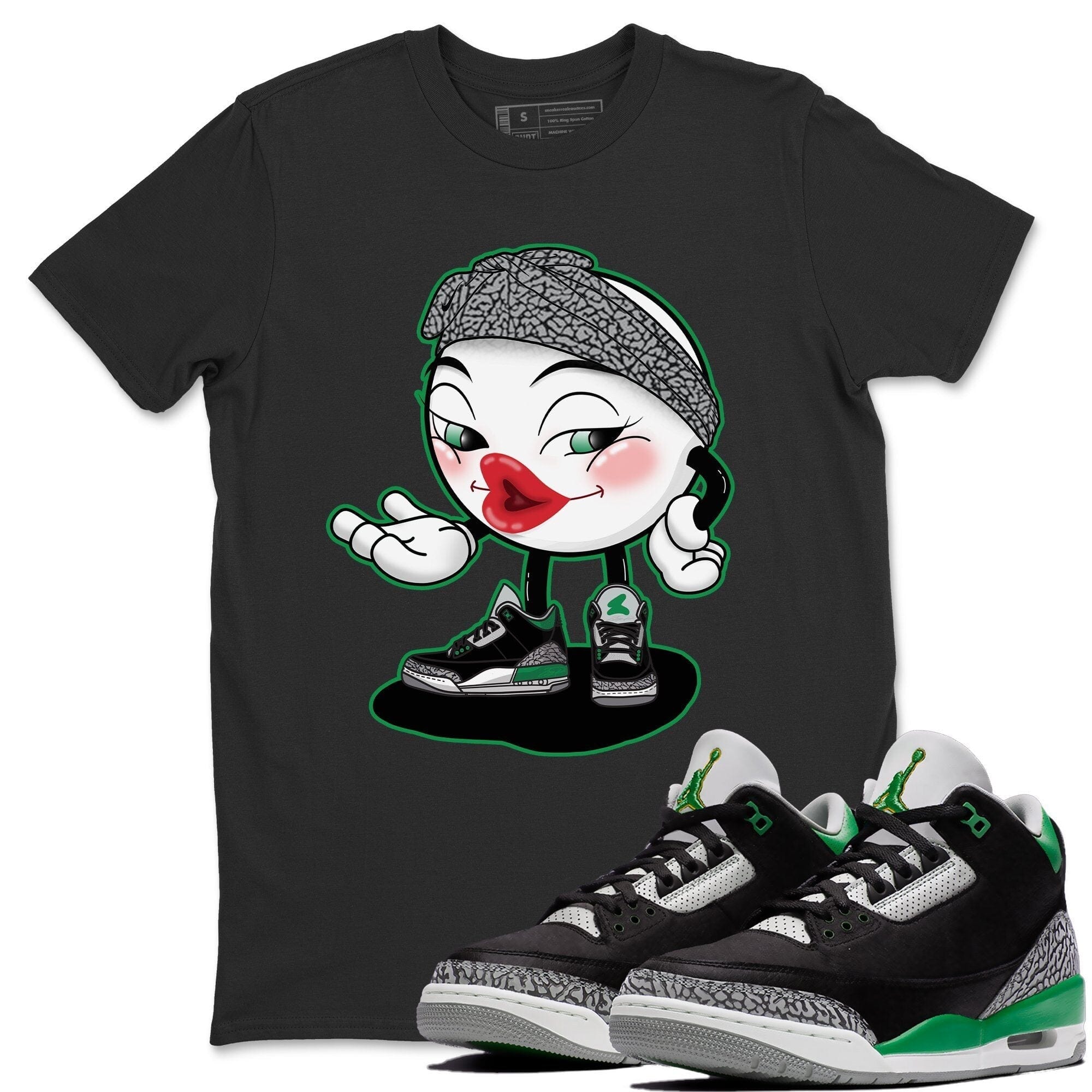 Sexy Chu Unisex Tops - Air Jordan 3 Pine Green