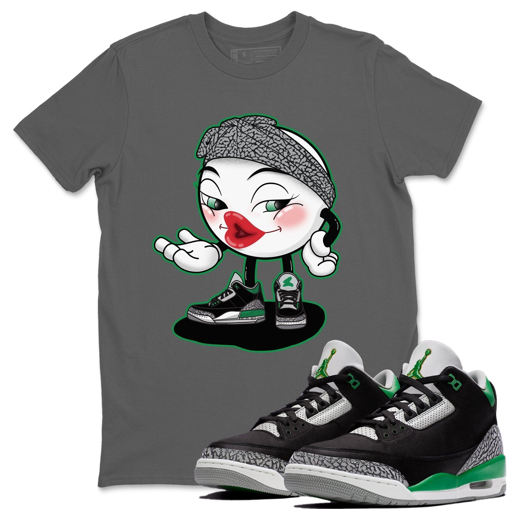 Sexy Chu Unisex Tops - Air Jordan 3 Pine Green
