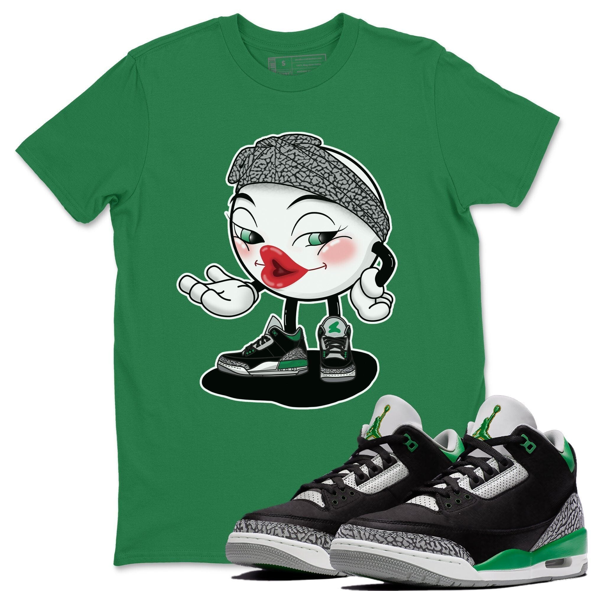 Sexy Chu Unisex Tops - Air Jordan 3 Pine Green