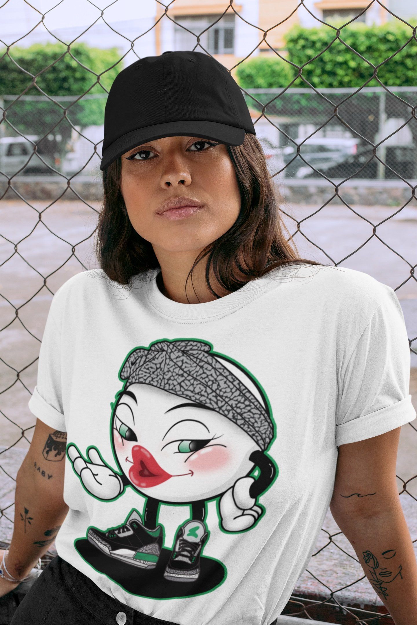 Sexy Chu Unisex Tops - Air Jordan 3 Pine Green