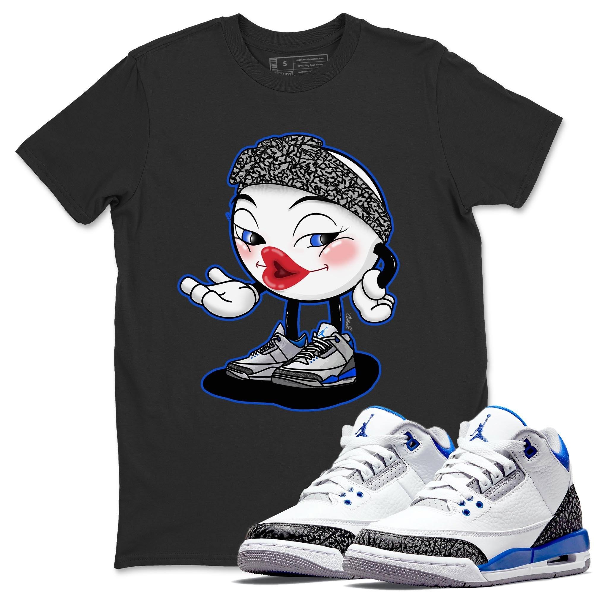 Sexy Chu Unisex Tops - Air Jordan 3 Racer Blue