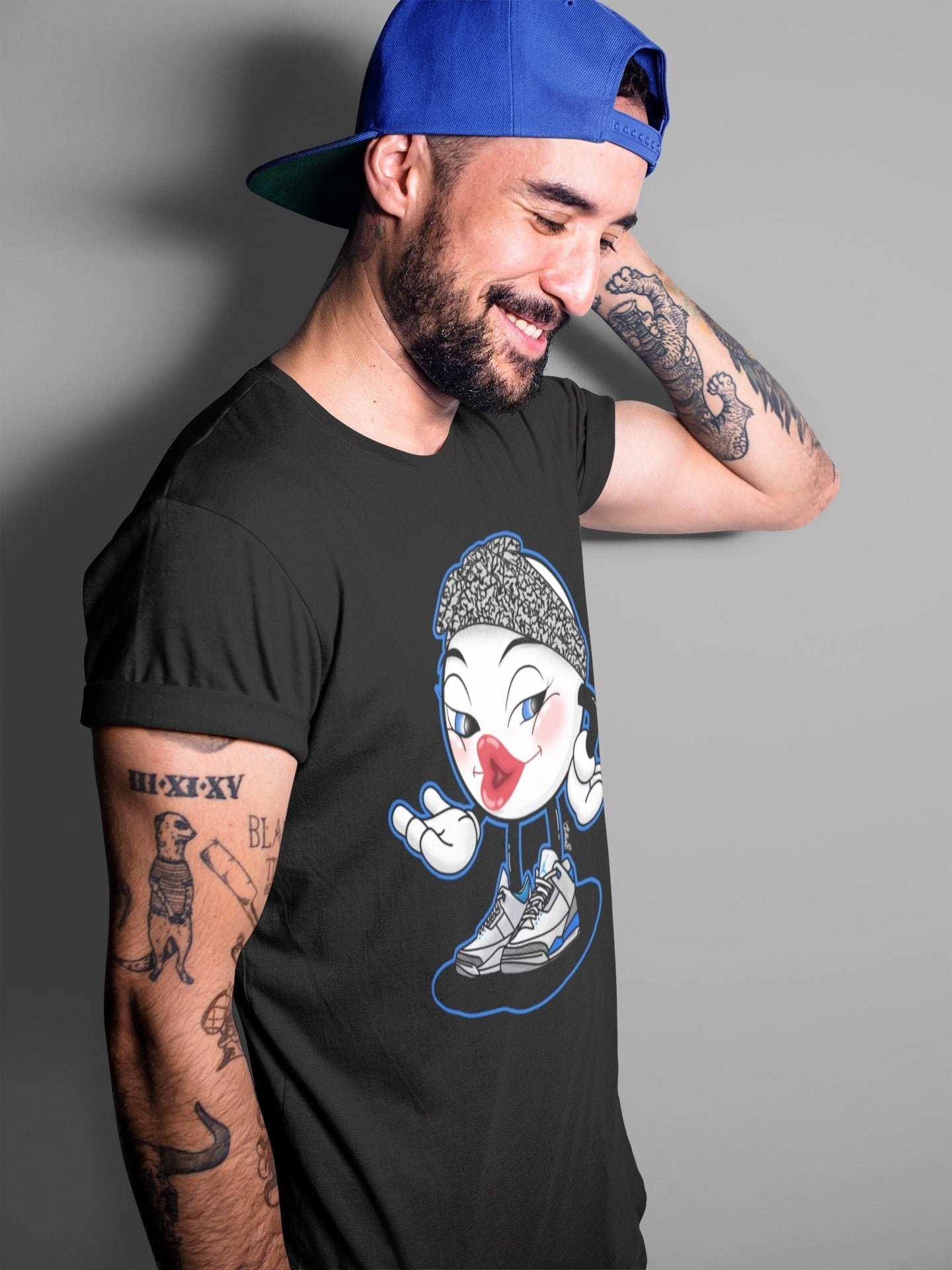 Sexy Chu Unisex Tops - Air Jordan 3 Racer Blue
