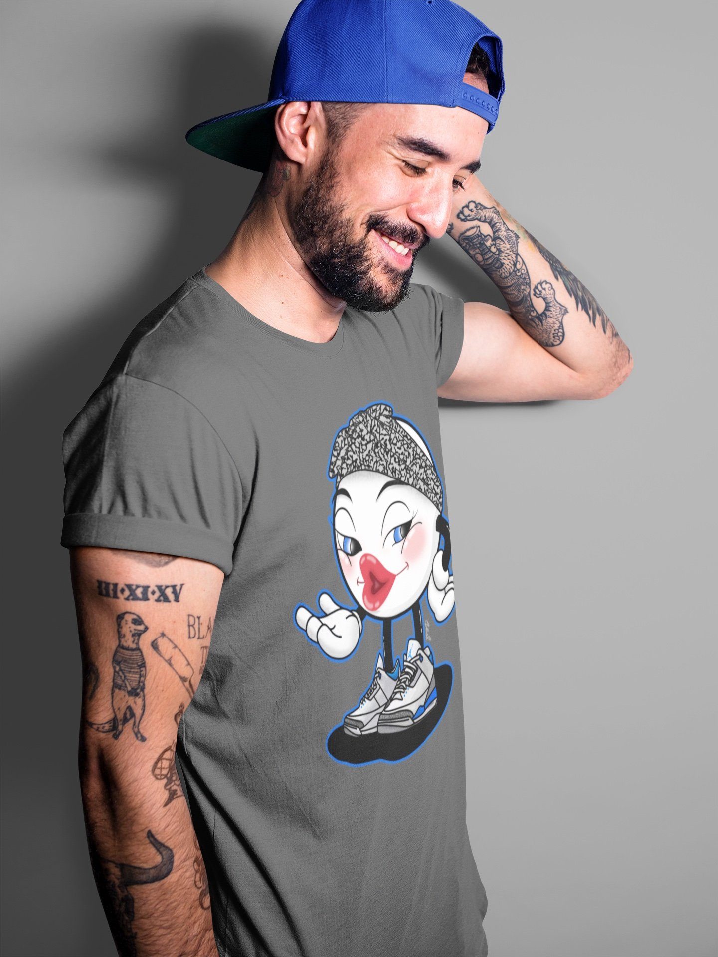 Sexy Chu Unisex Tops - Air Jordan 3 Racer Blue
