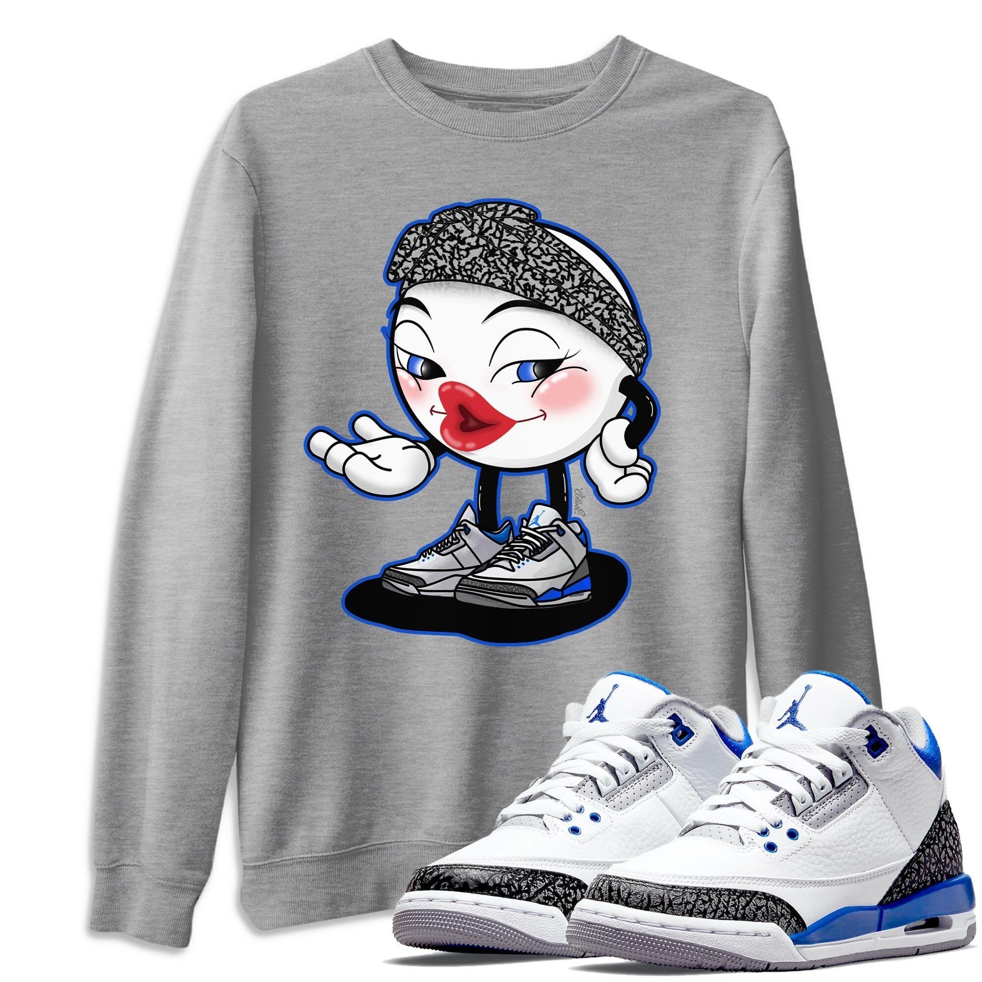 Sexy Chu Unisex Tops - Air Jordan 3 Racer Blue