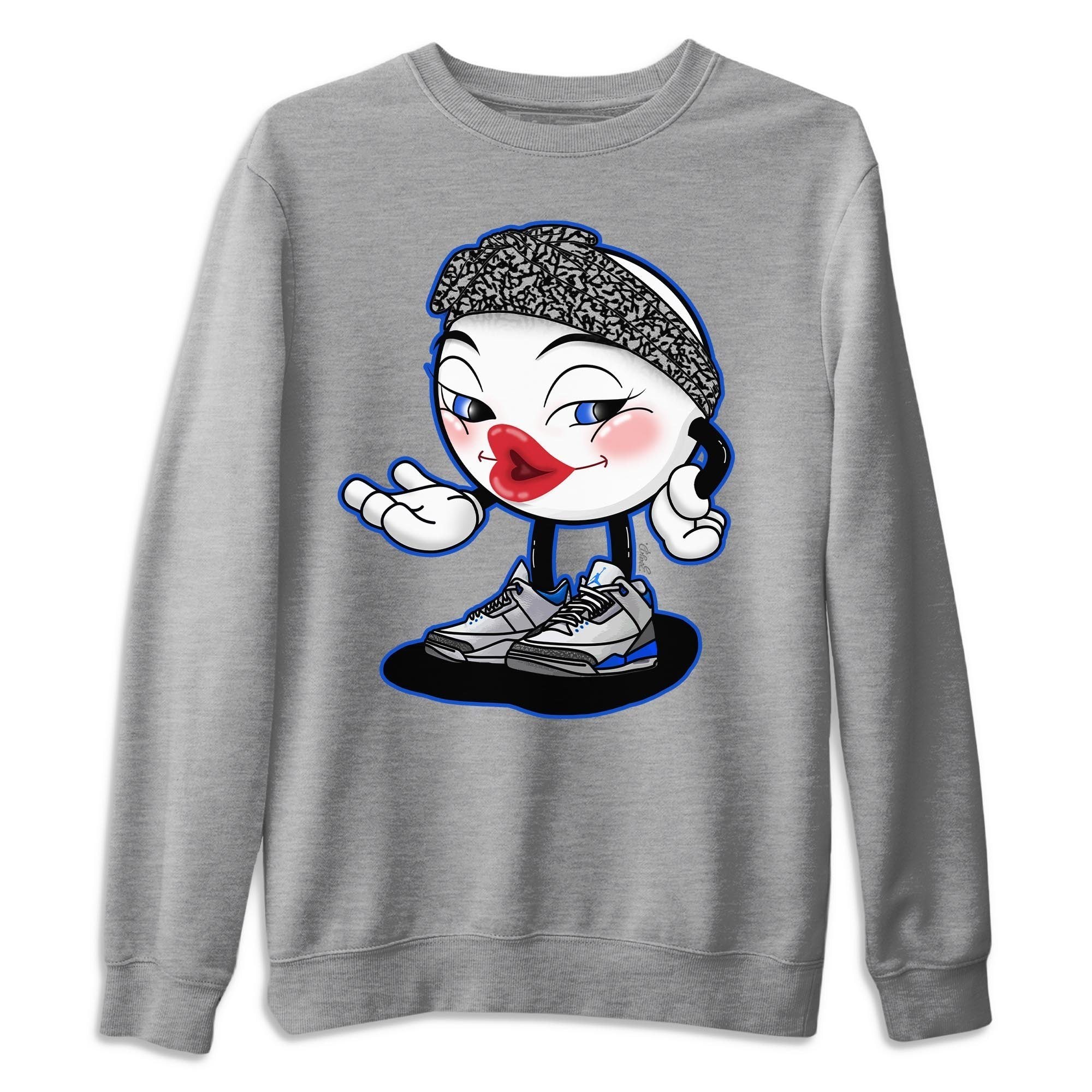 Sexy Chu Unisex Tops - Air Jordan 3 Racer Blue