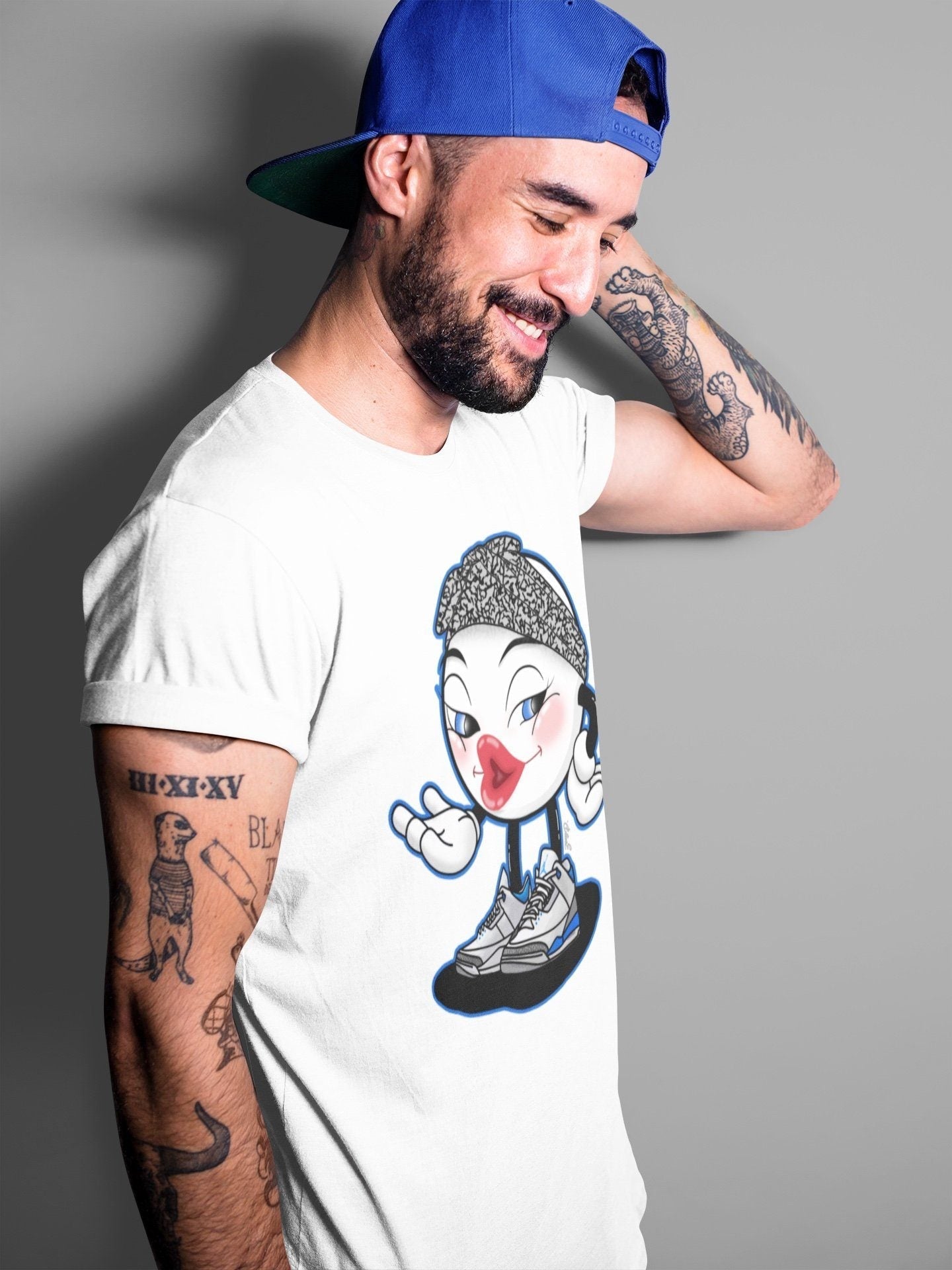 Sexy Chu Unisex Tops - Air Jordan 3 Racer Blue