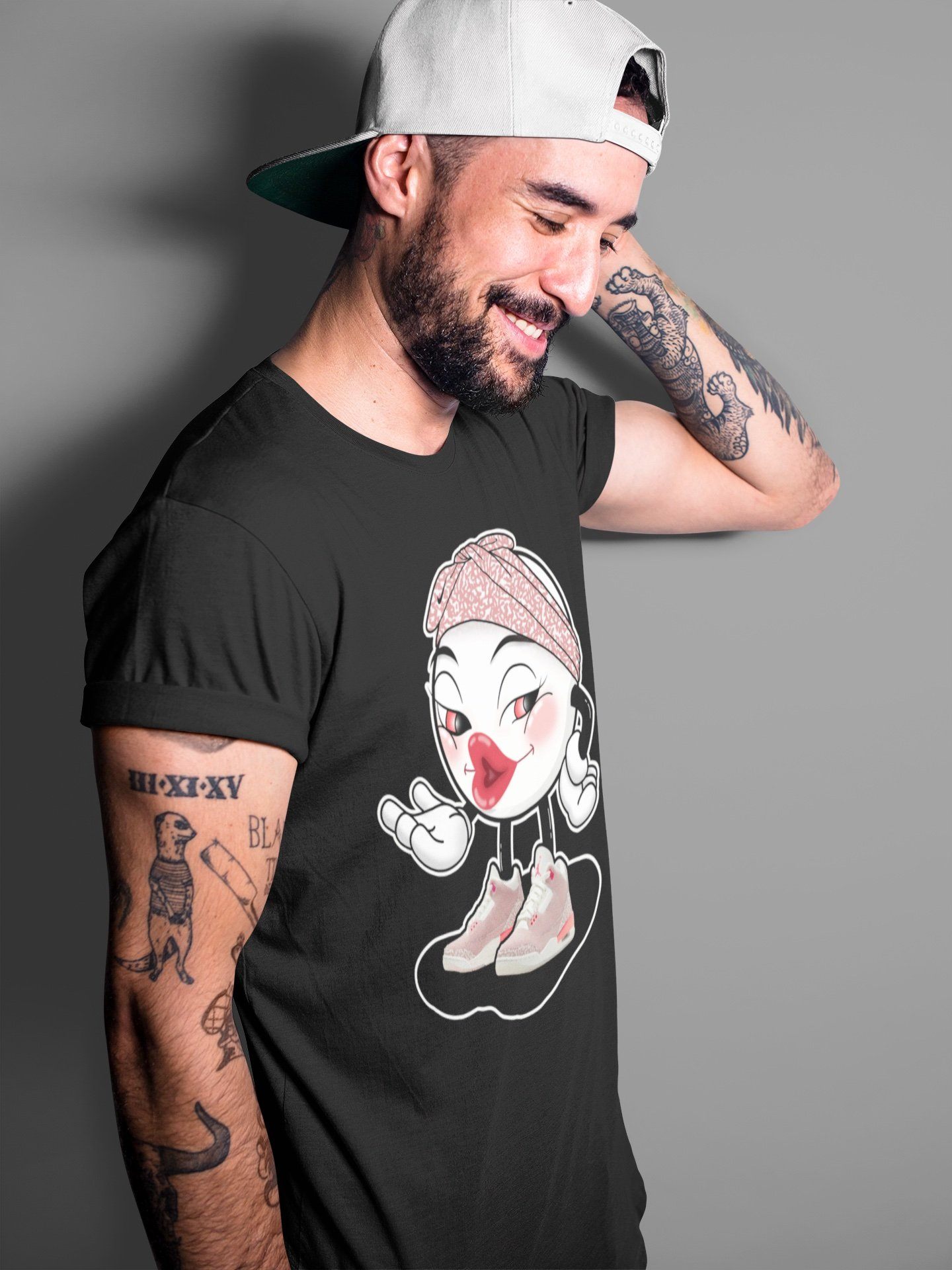 Sexy Chu Unisex Tops - Air Jordan 3 Rust Pink