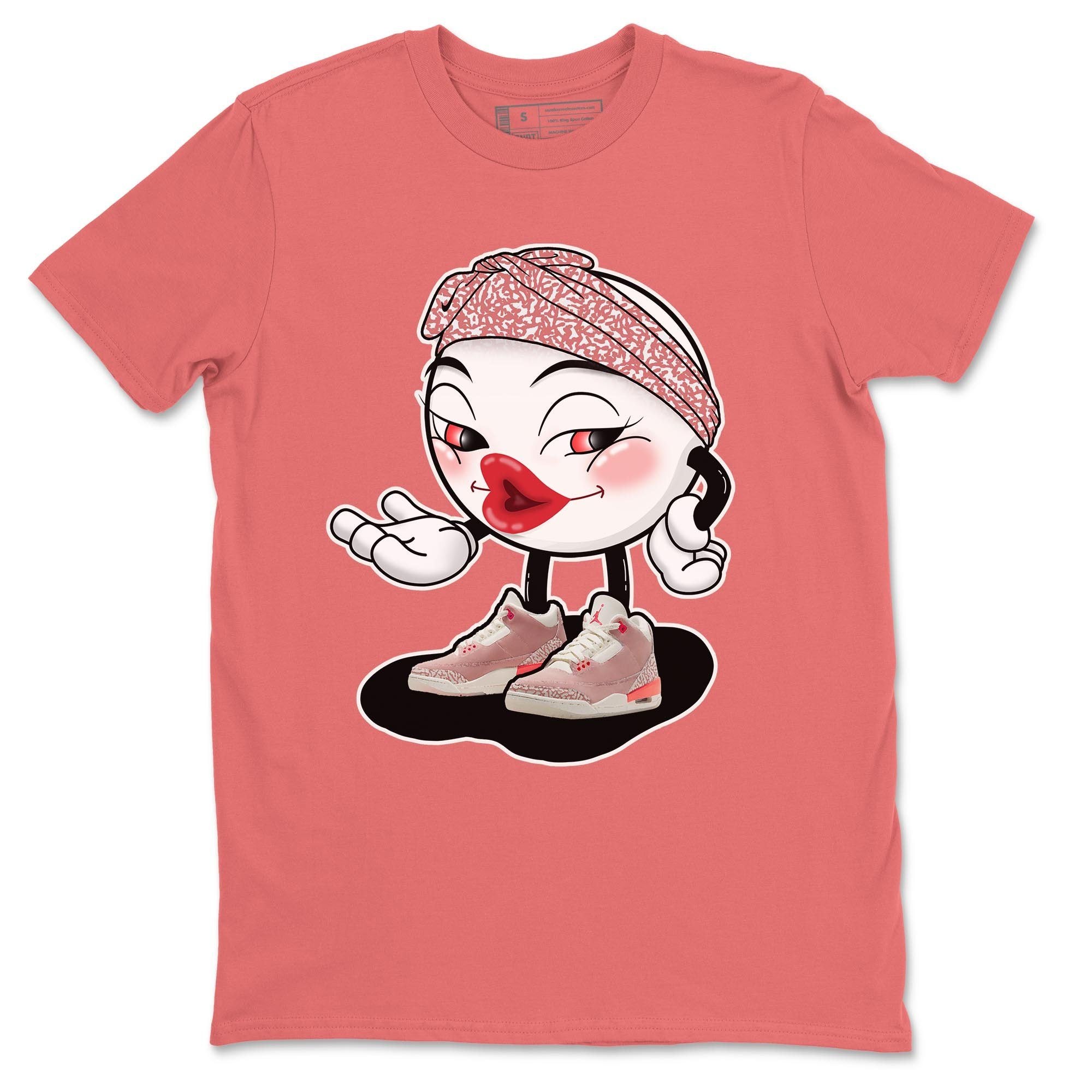 Sexy Chu Unisex Tops - Air Jordan 3 Rust Pink