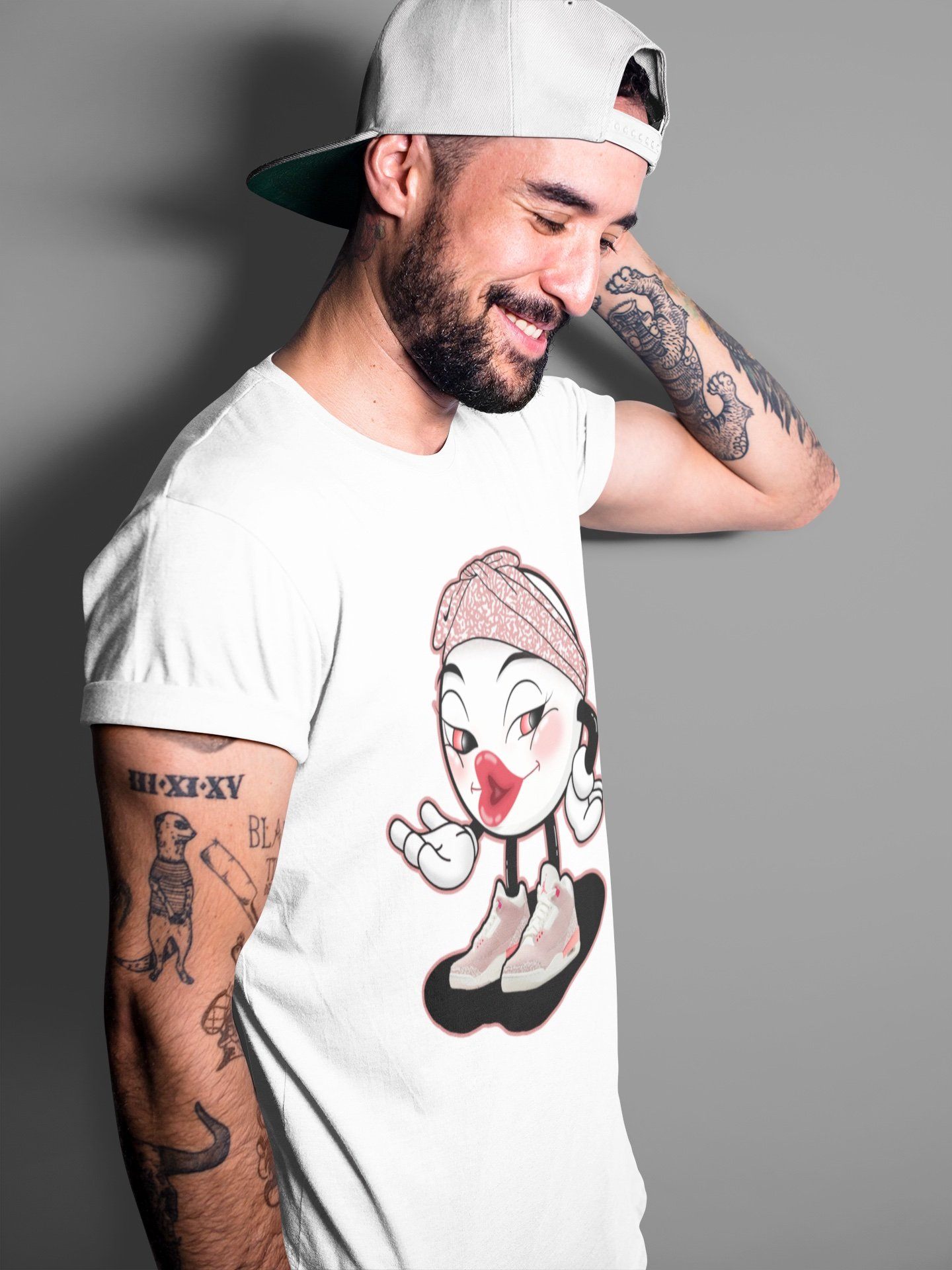 Sexy Chu Unisex Tops - Air Jordan 3 Rust Pink