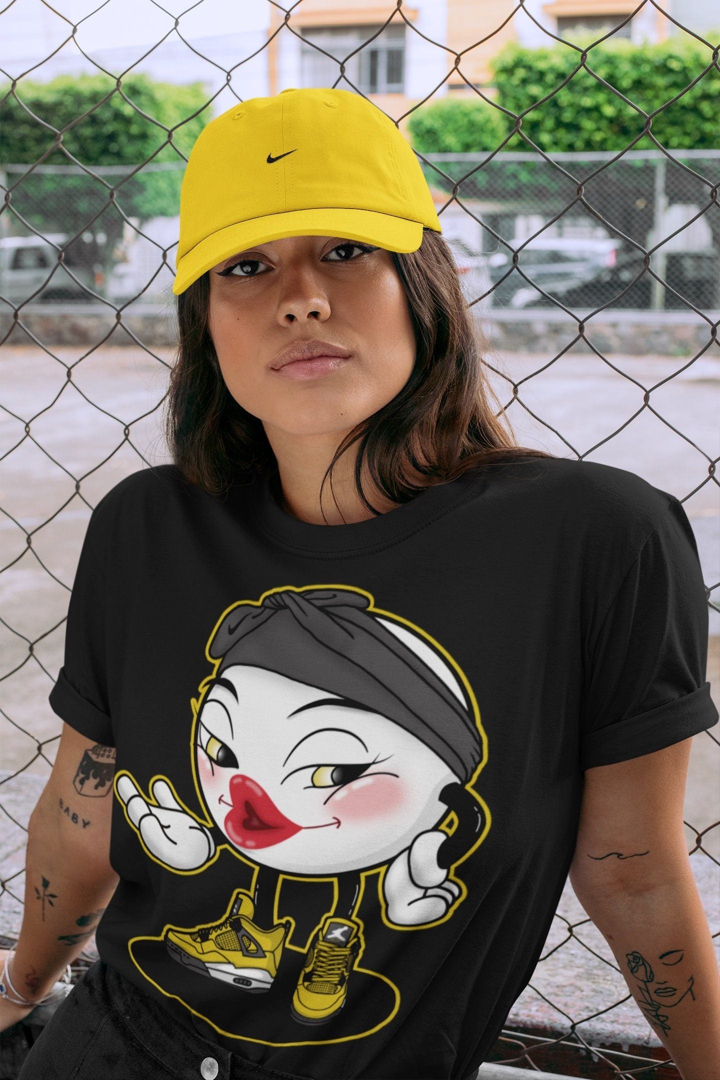 Sexy Chu Unisex Tops - Air Jordan 4 Lightning