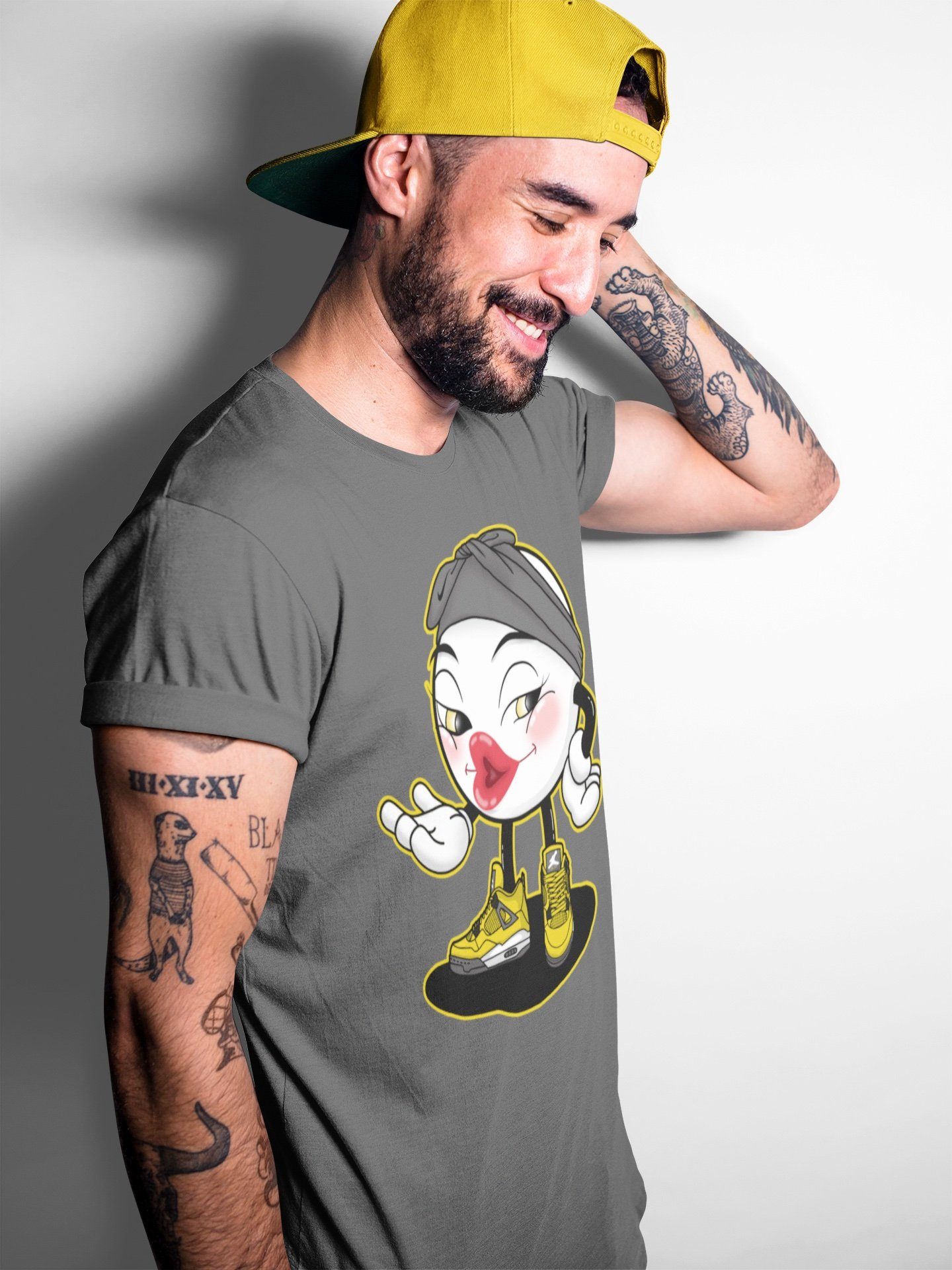 Sexy Chu Unisex Tops - Air Jordan 4 Lightning