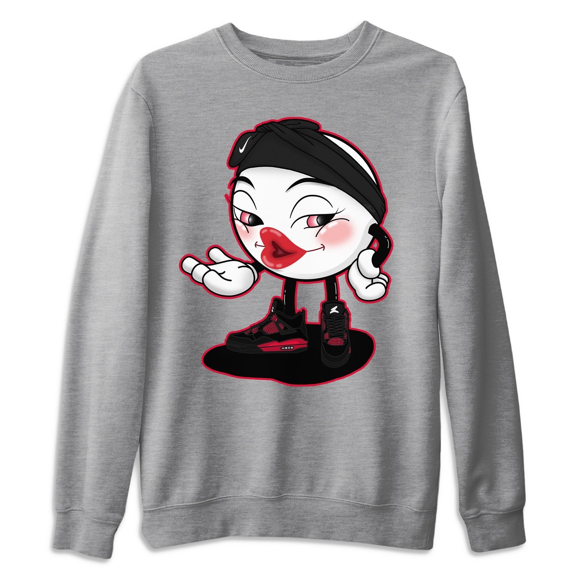 Sexy Chu Unisex Tops - Air Jordan 4 Red Thunder