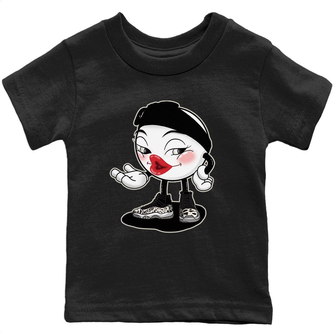 Sexy Chu Kids Tops - Air Jordan 11 Animal Instinct