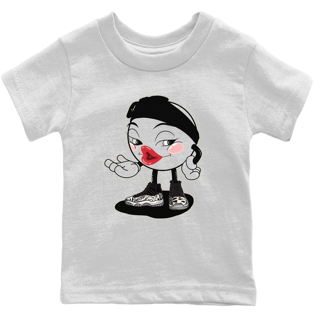 Sexy Chu Kids Tops - Air Jordan 11 Animal Instinct