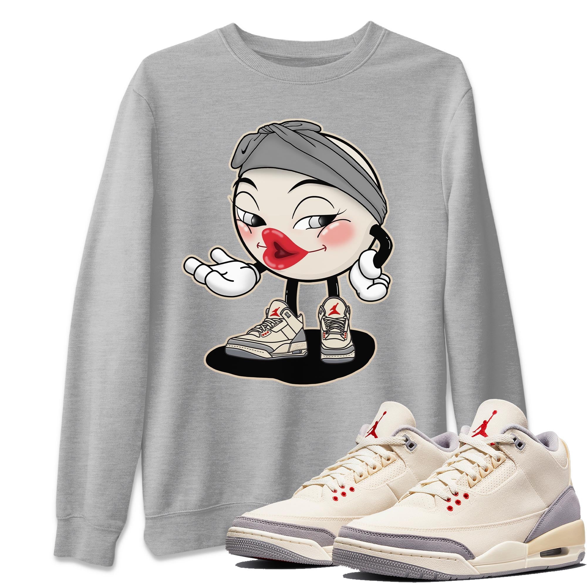 Sexy Chu Unisex Tops - Air Jordan 3 Muslin